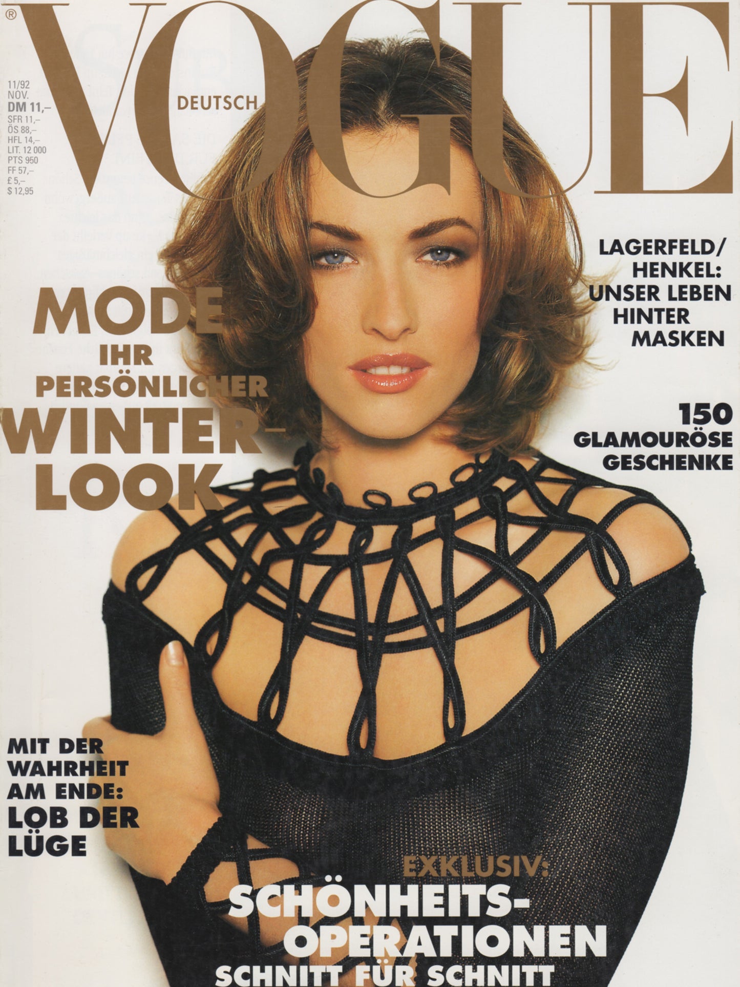 VOGUE GERMANY November 1992