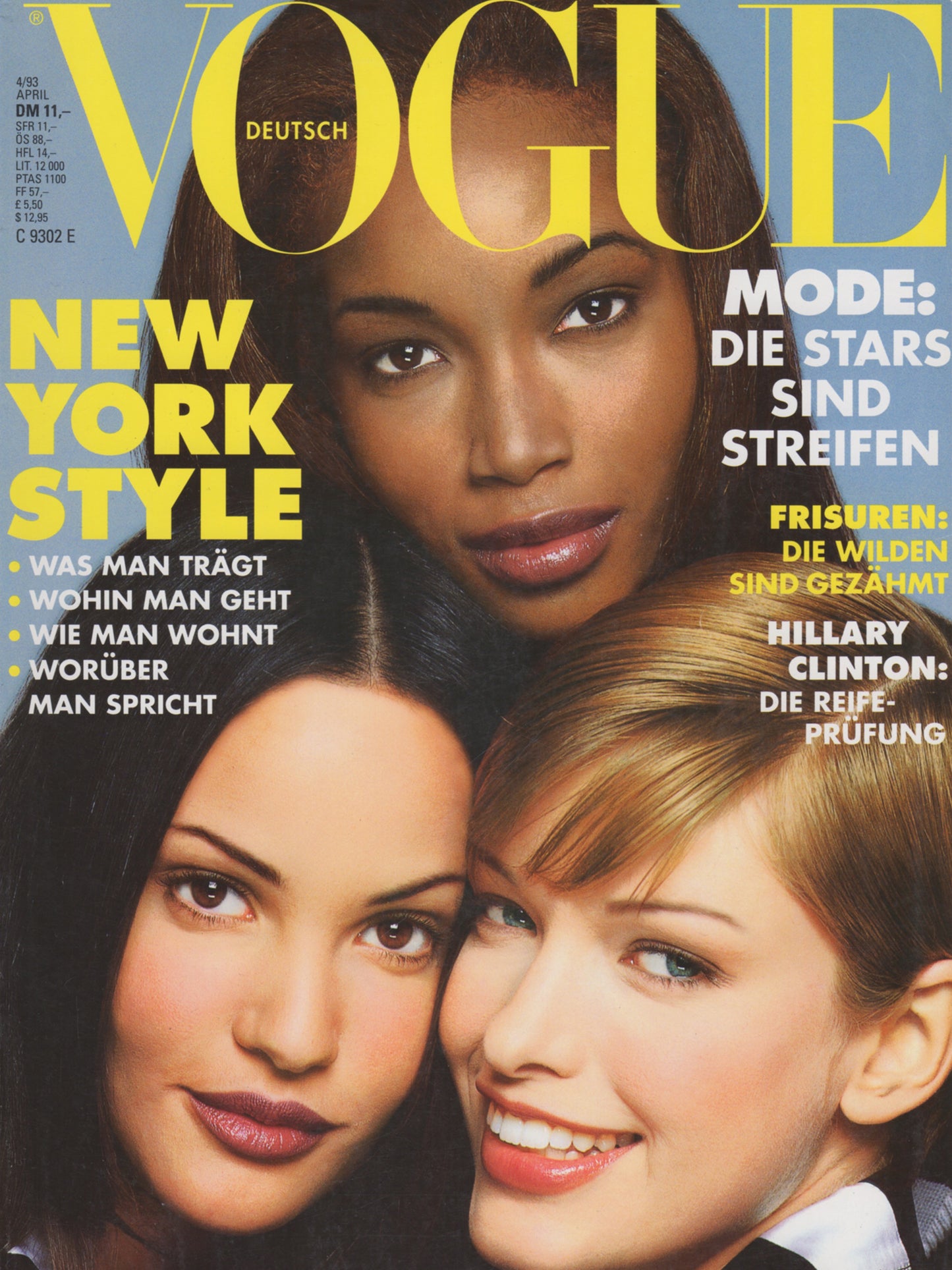 VOGUE GERMANY April 1993