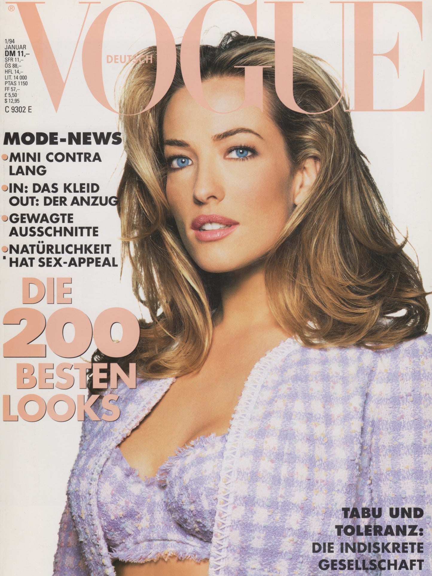 VOGUE GERMANY January 1994