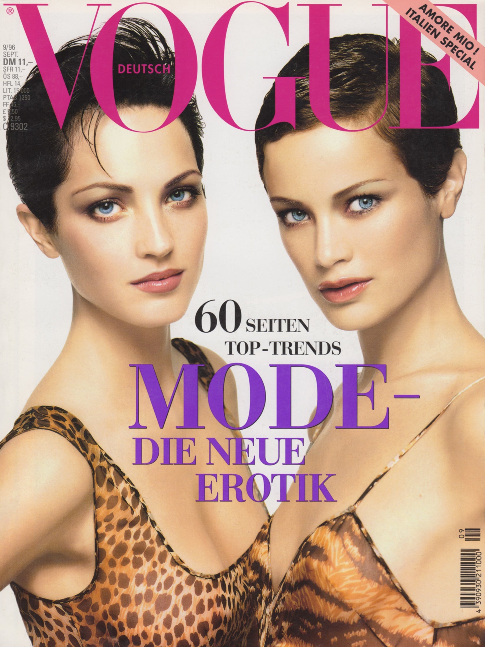 VOGUE GERMANY September 1996 – VINTAGE VON WERTH