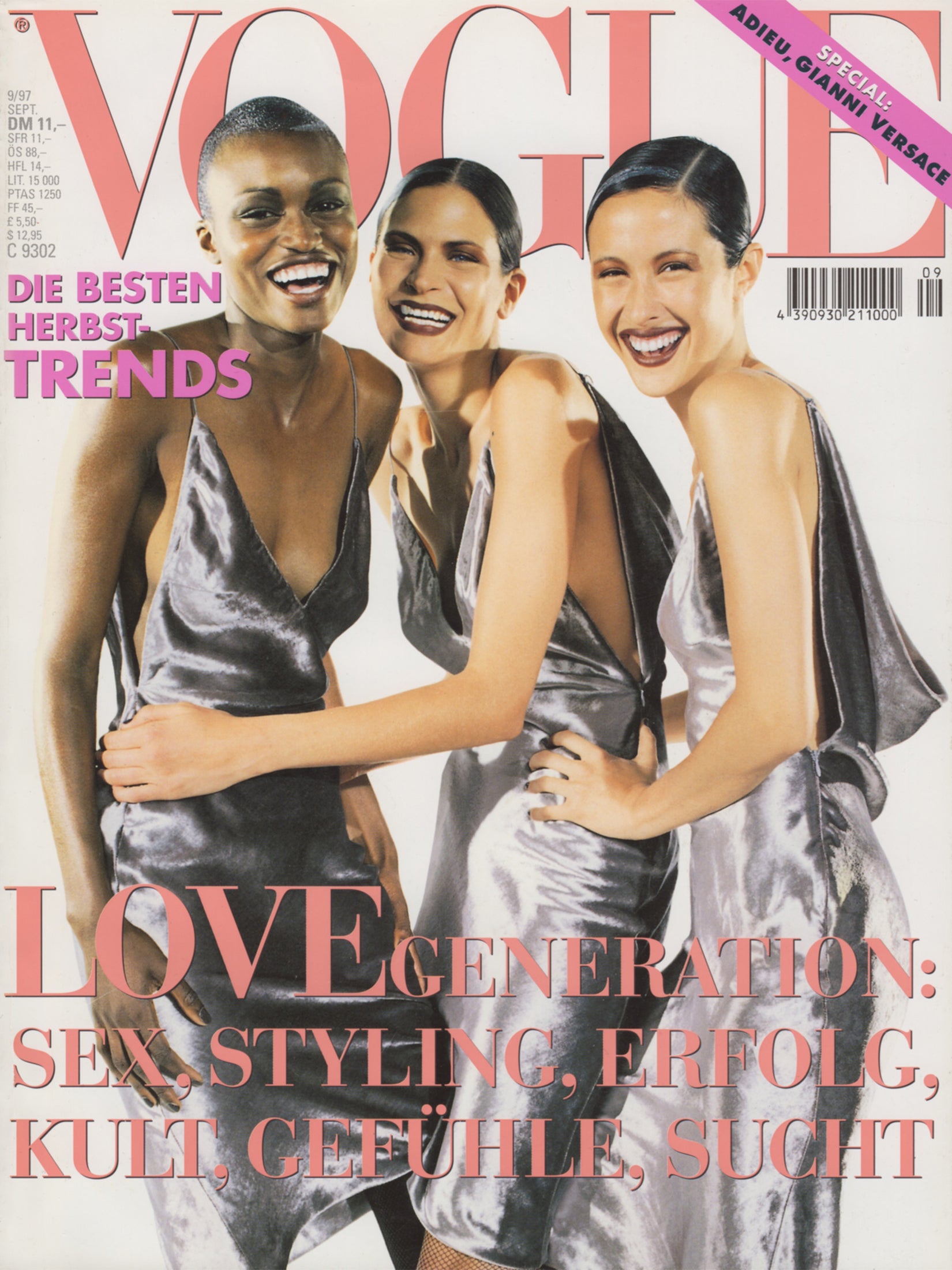 VOGUE GERMANY September 1997 – VINTAGE VON WERTH