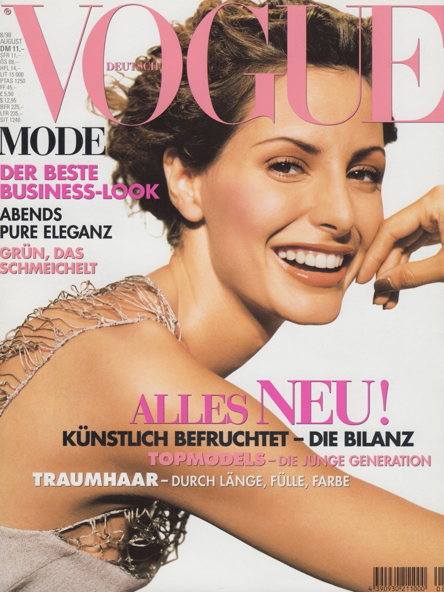 VOGUE GERMANY August 1998