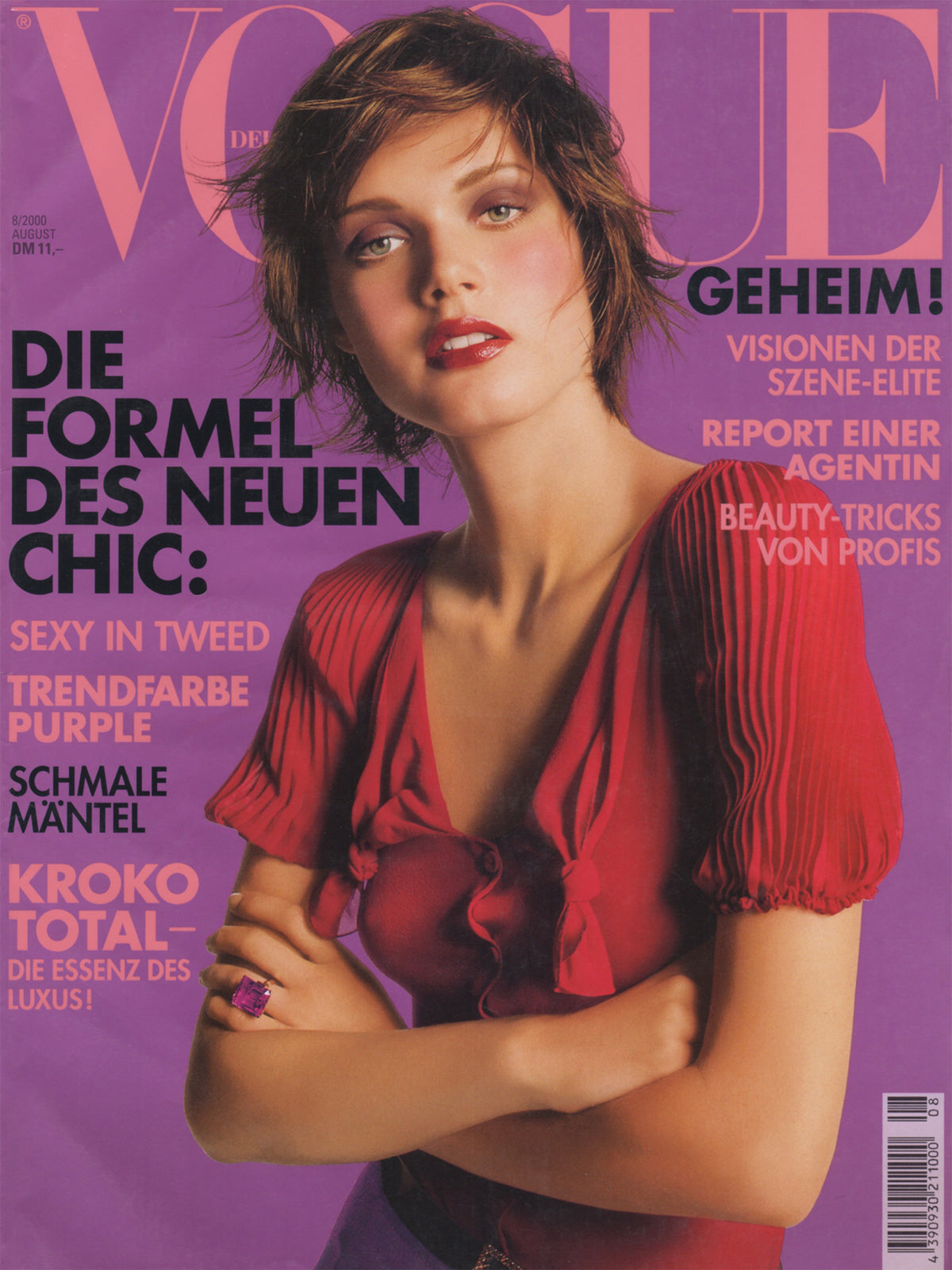 VOGUE GERMANY AUGUST 2000