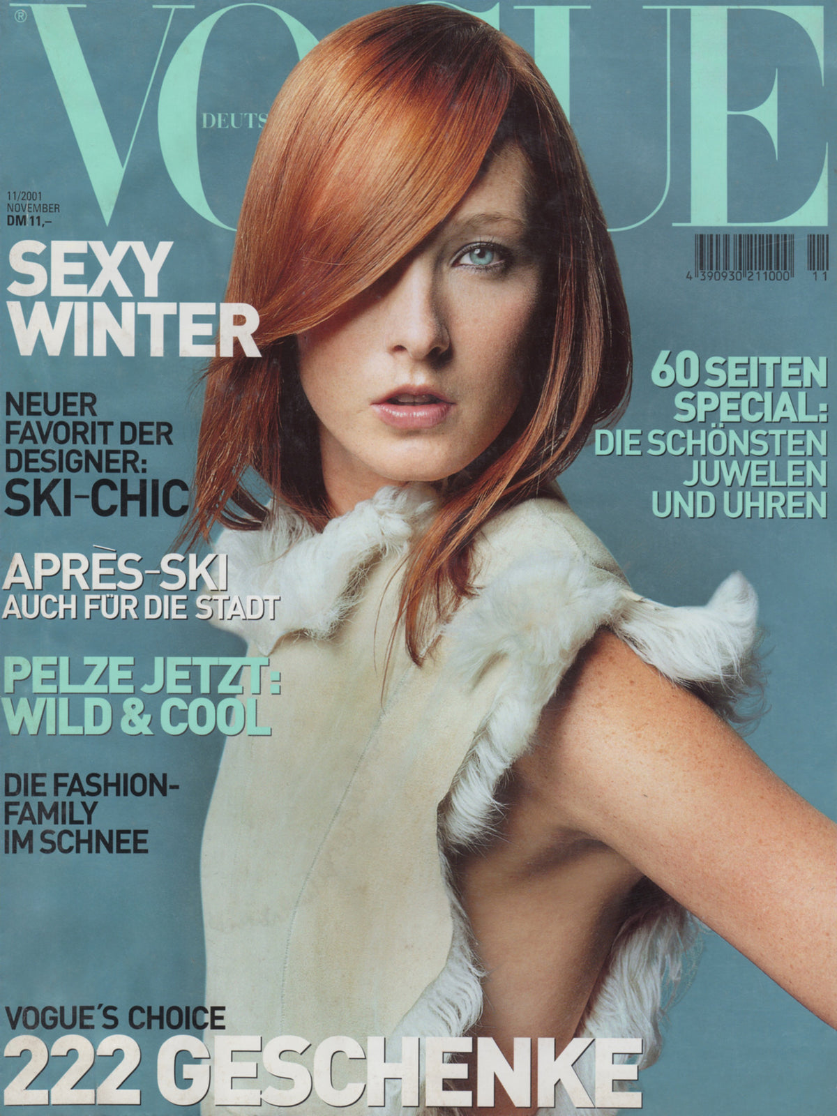 VOGUE GERMANY NOVEMBER 2001