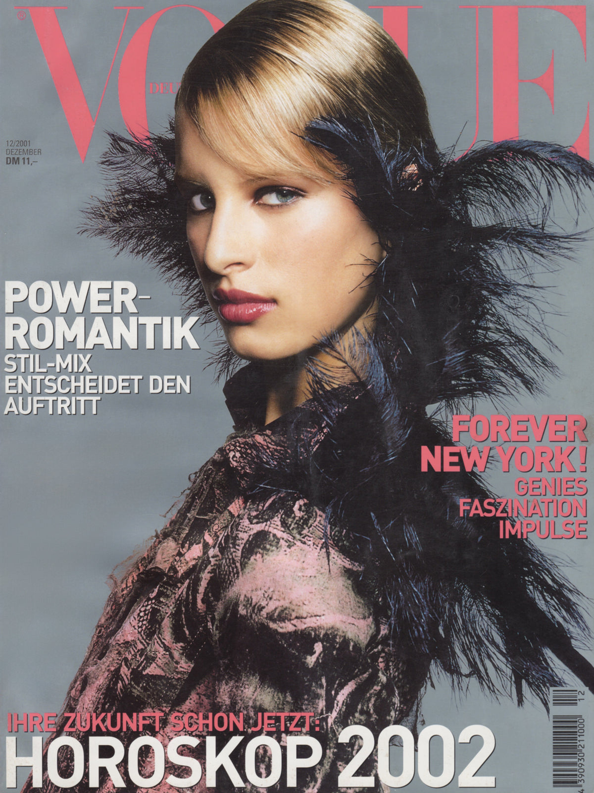 VOGUE GERMANY DECEMBER 2001