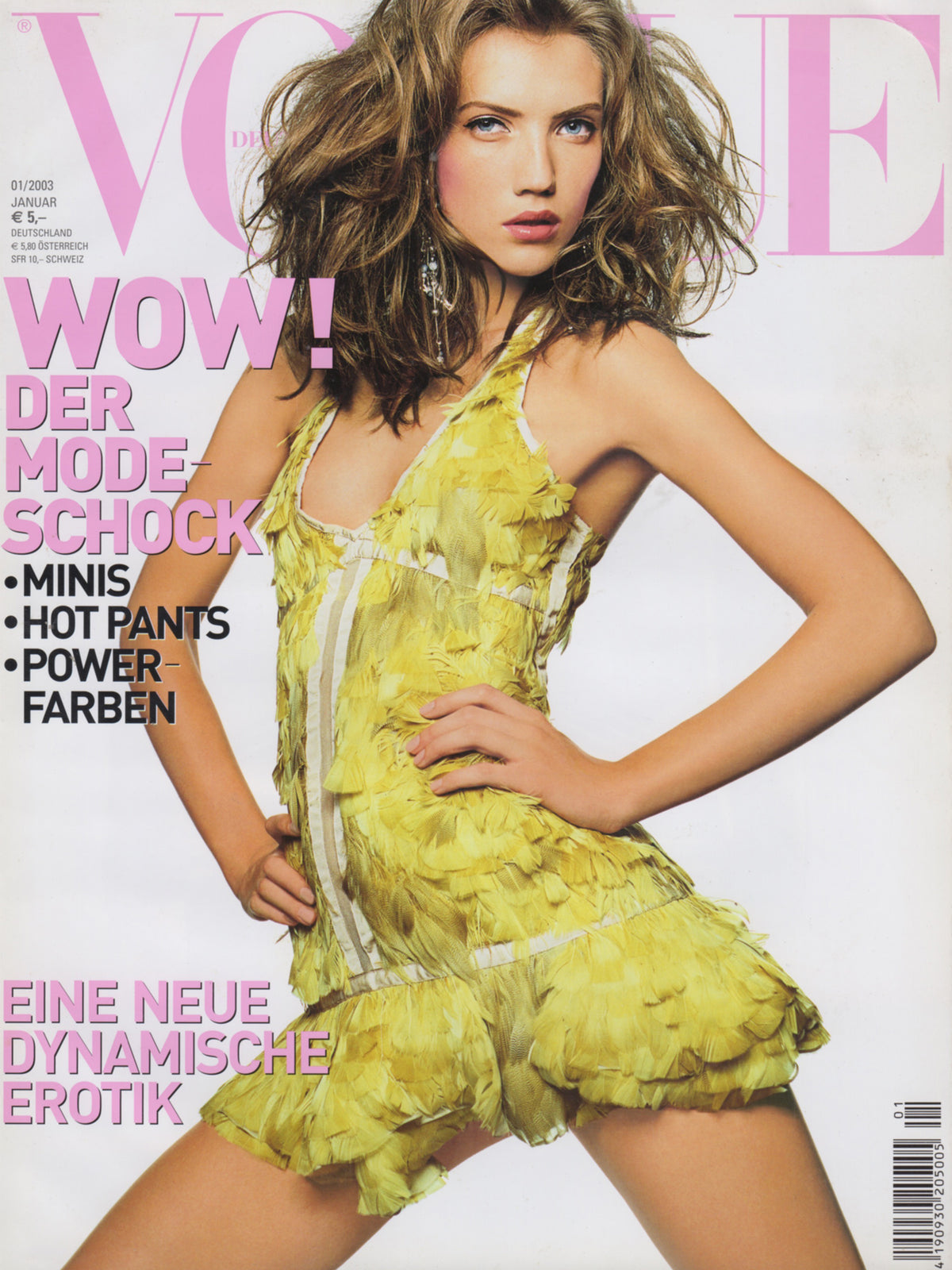 VOGUE GERMANY JANUARY 2003