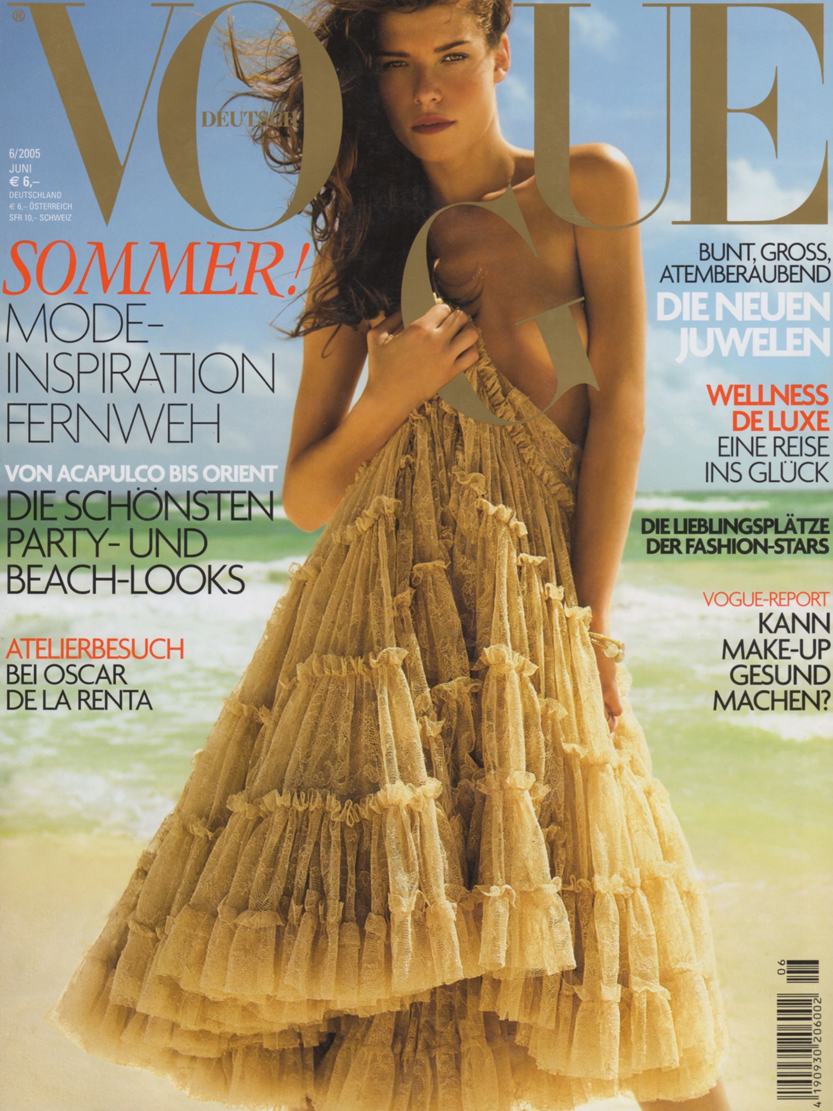 VOGUE GERMANY June 2005 – VINTAGE VON WERTH - Main Image