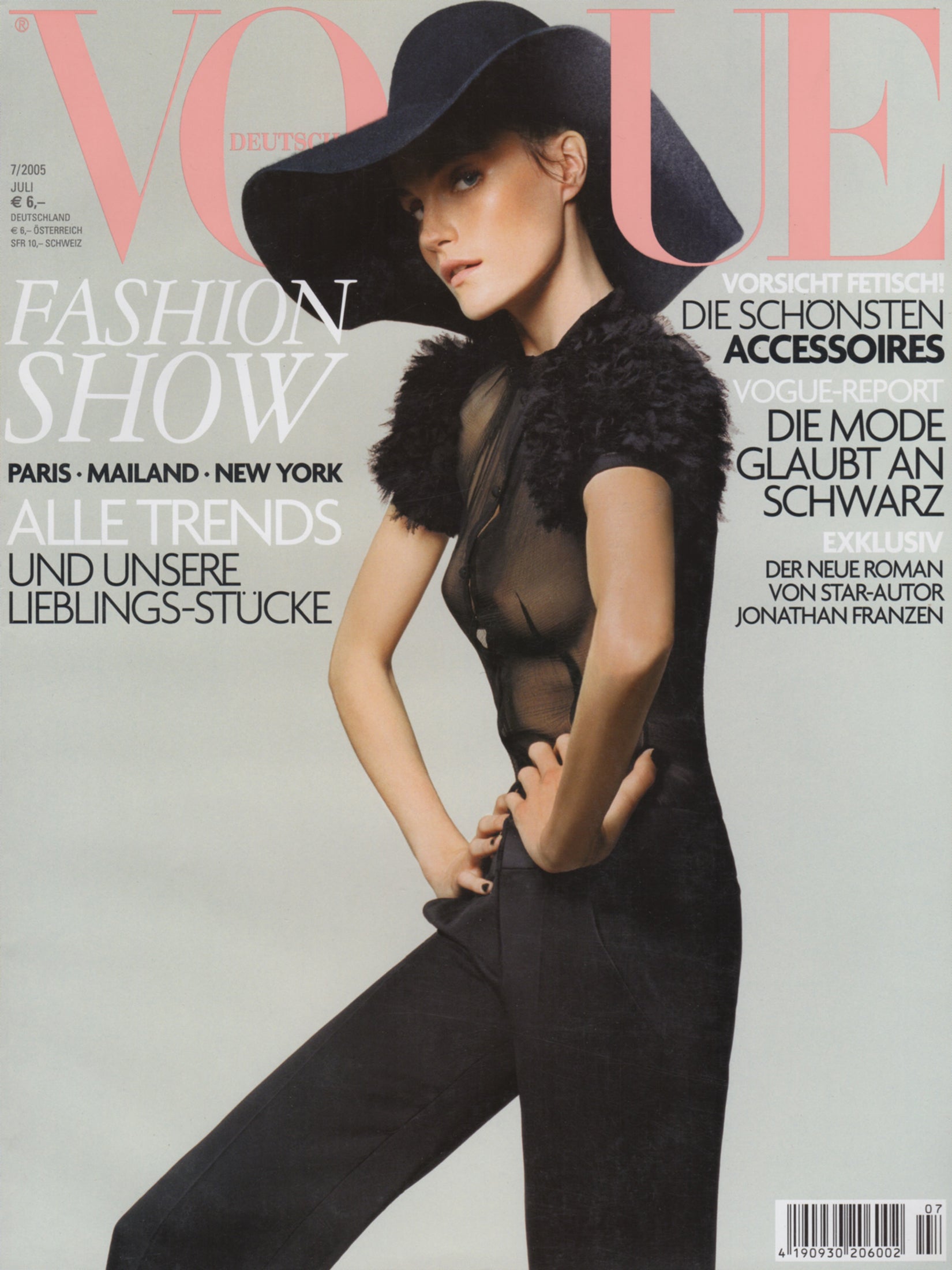 VOGUE GERMANY July 2005 – VINTAGE VON WERTH1