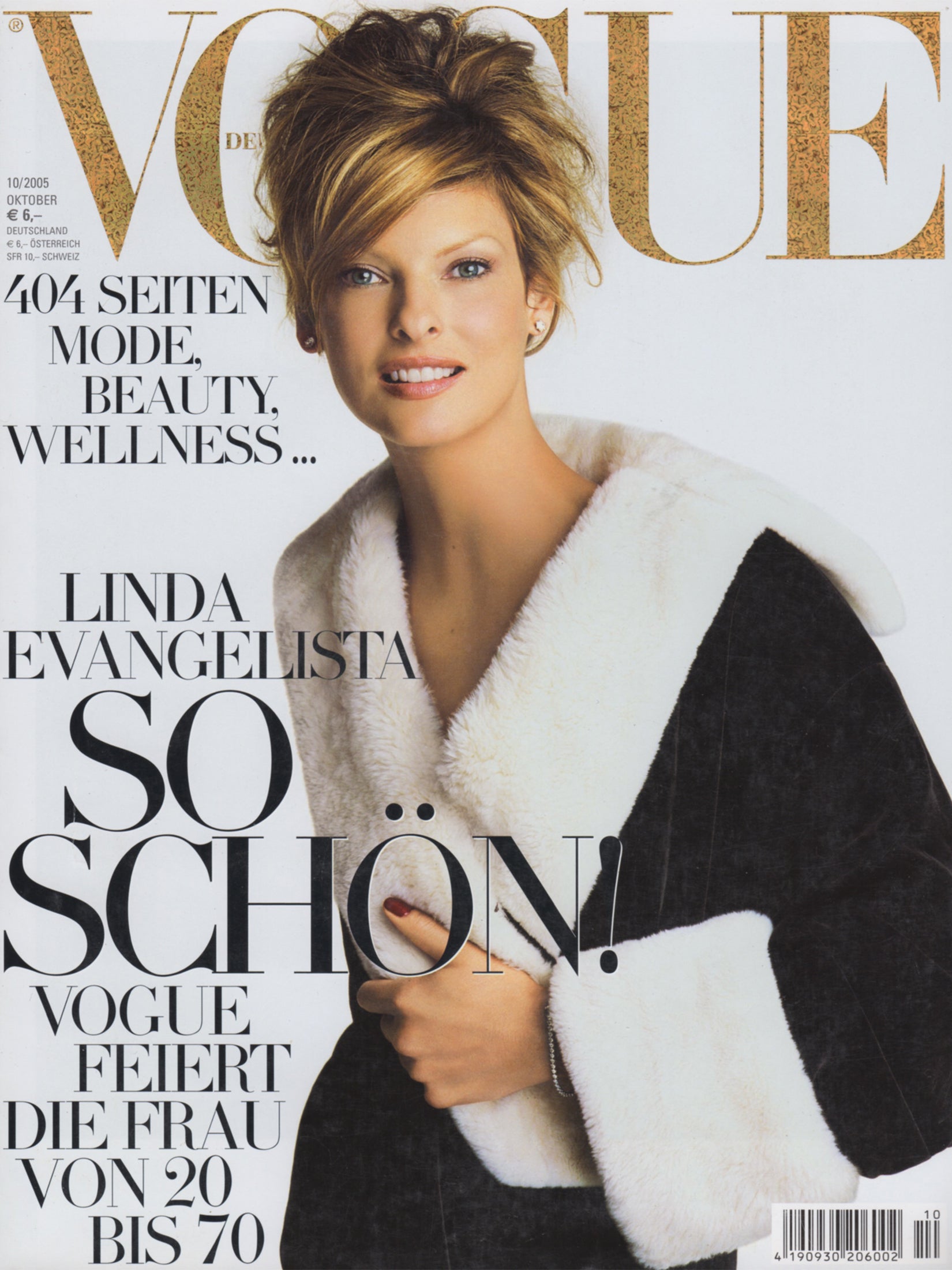 VOGUE GERMANY October 2005 – VINTAGE VON WERTH