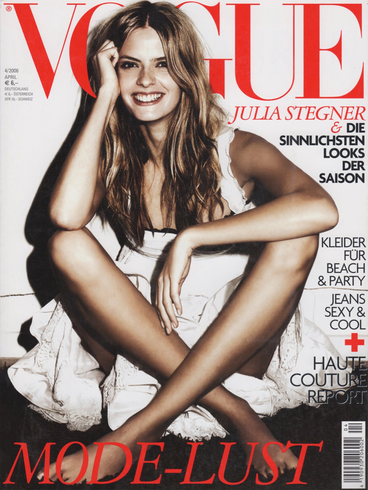 VOGUE GERMANY April 2006 - Julia Stegner Issue