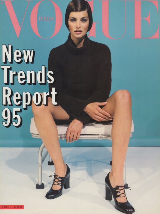 VOGUE ITALIA July 1995 Supplemento Runway Report Fall/Winter 1995/1996