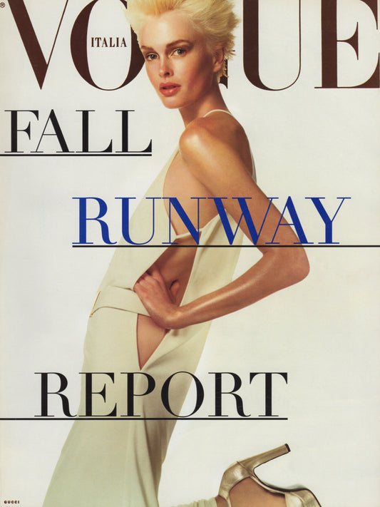 VOGUE ITALIA July 1996 Supplemento Runway Report Fall/Winter 1996/1997