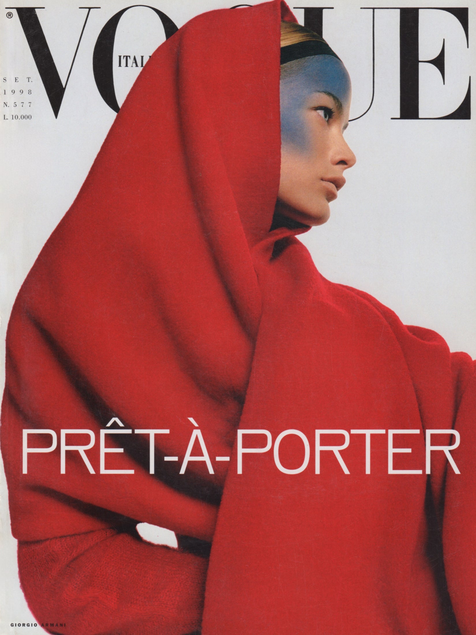 VOGUE ITALIA September 1998 – VINTAGE VON WERTH