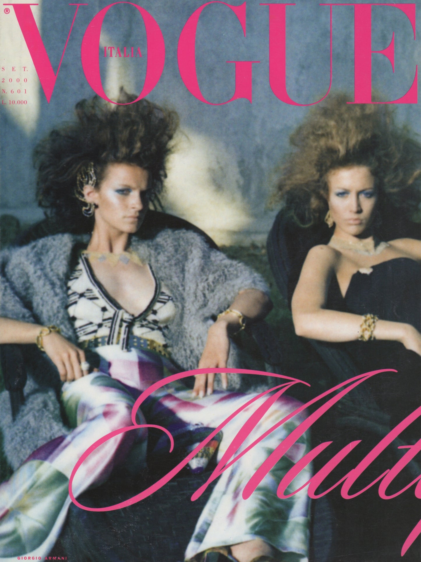 VOGUE ITALIA September 2000 w/ Haute Couture Supplement
