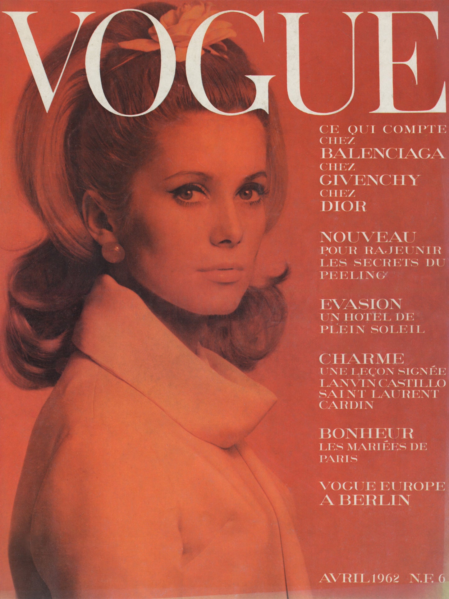 VOGUE PARIS April 1962