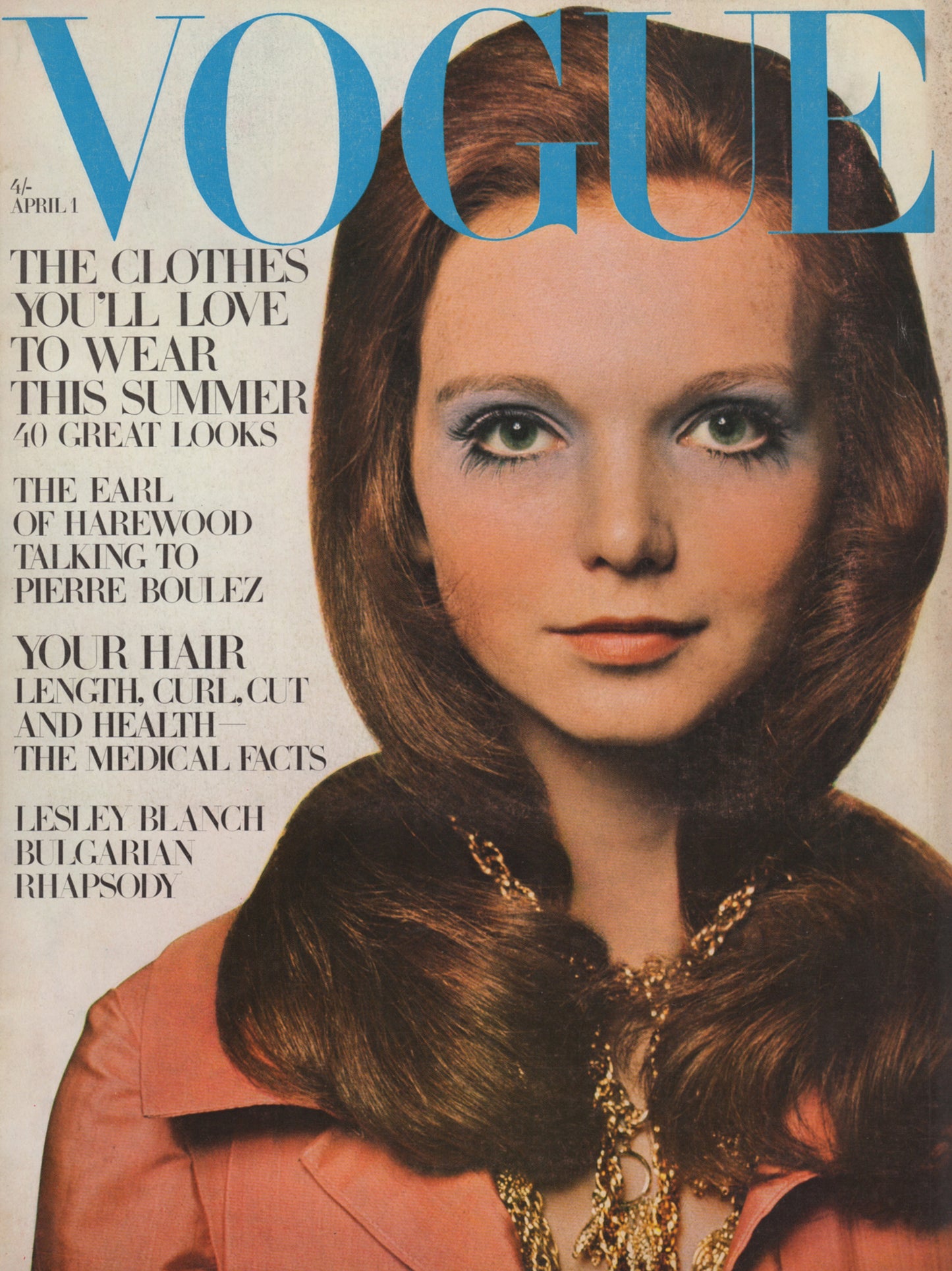 British VOGUE UK April 1, 1969