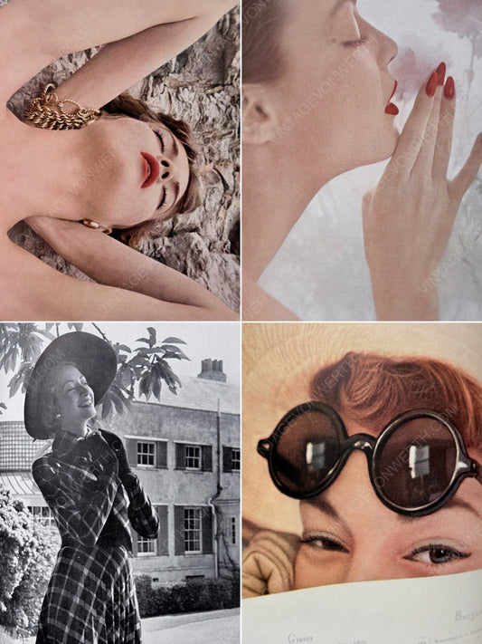 BRITISH VOGUE UK AUGUST 1949