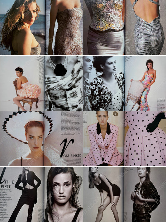 BRITISH VOGUE UK MAY 1988