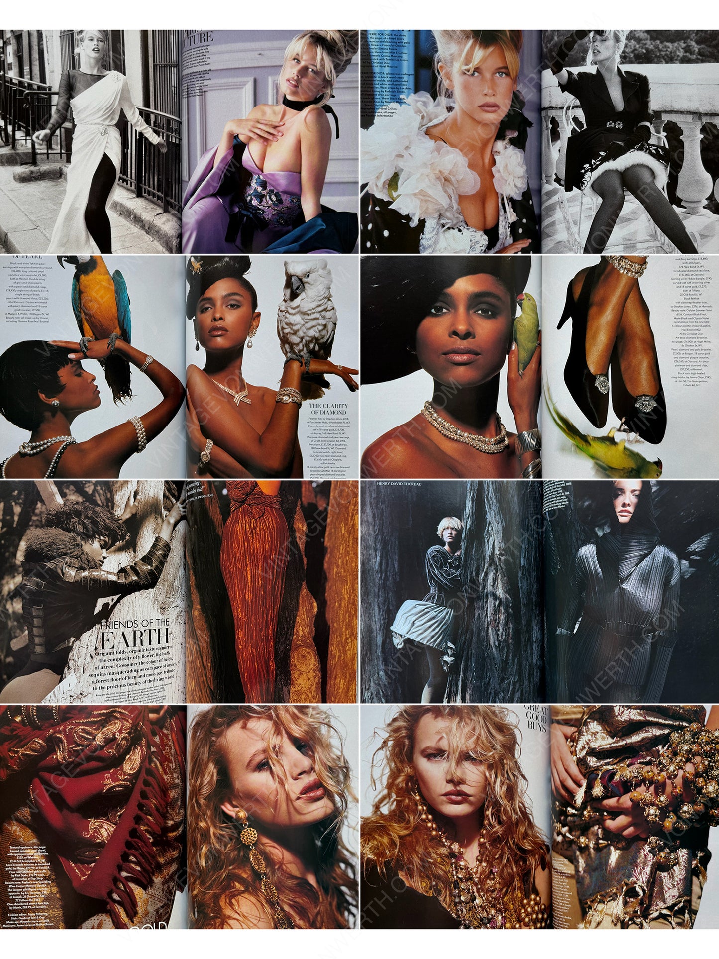 BRITISH VOGUE UK OCTOBER 1989
