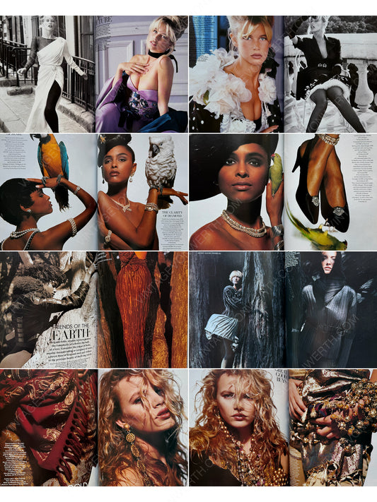 BRITISH VOGUE UK OCTOBER 1989