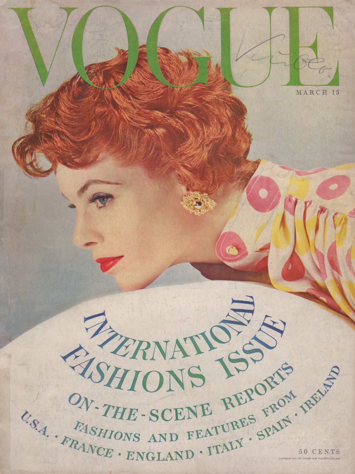 VOGUE US March 15, 1954