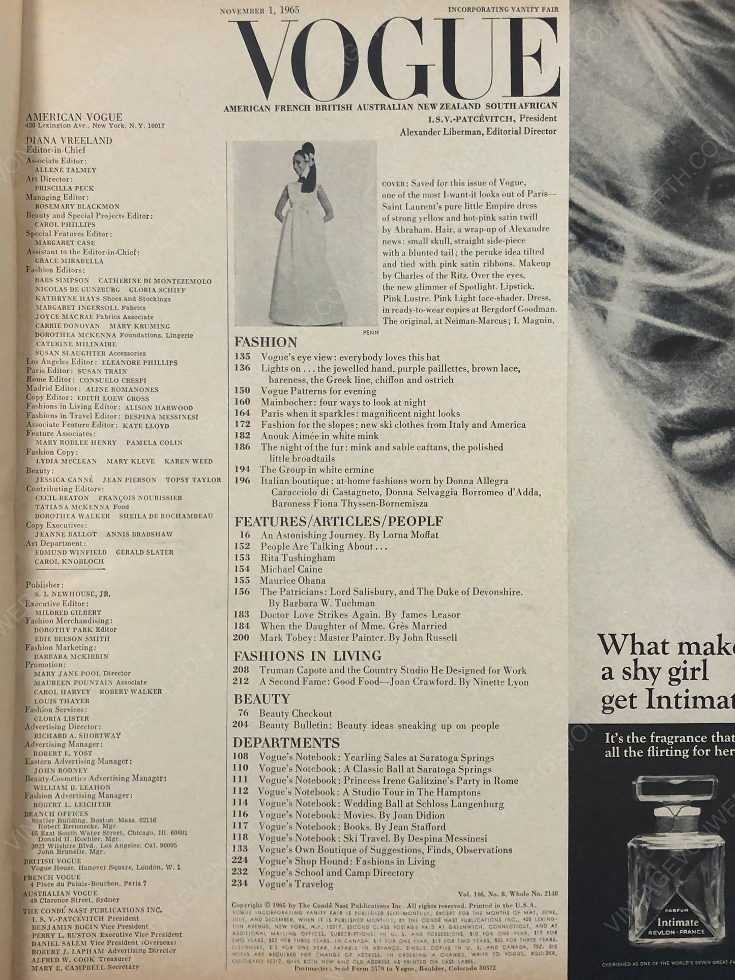 VOGUE US November 1, 1965
