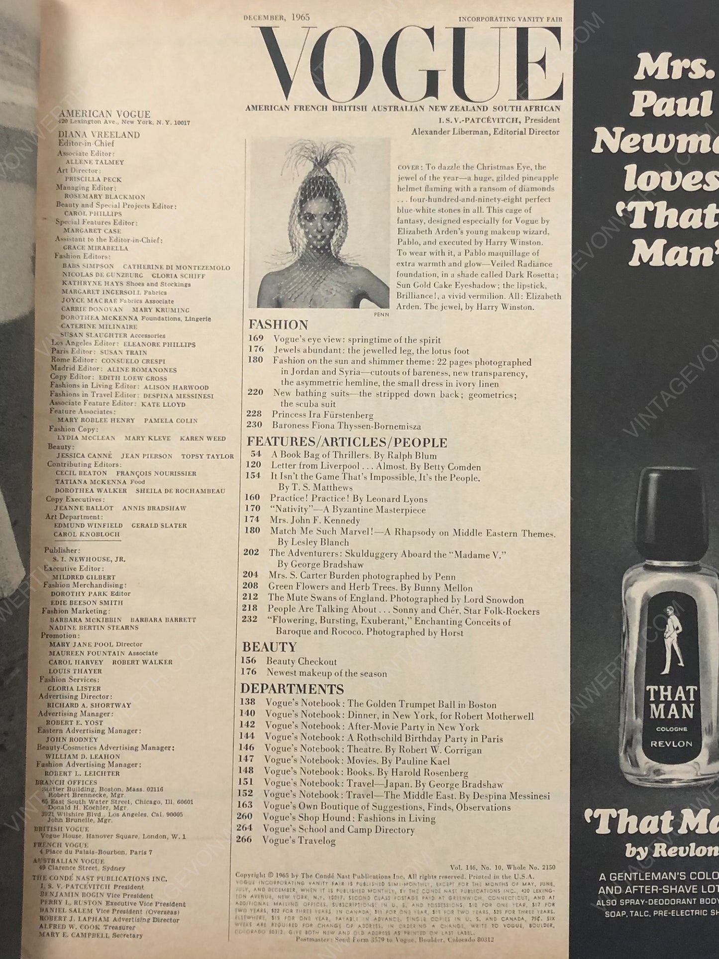 VOGUE US December 1965