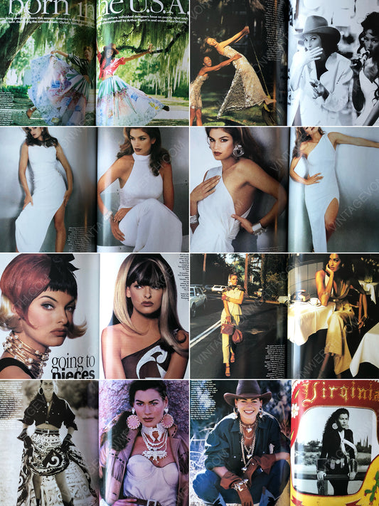 VOGUE US FEBRUARY 1992
