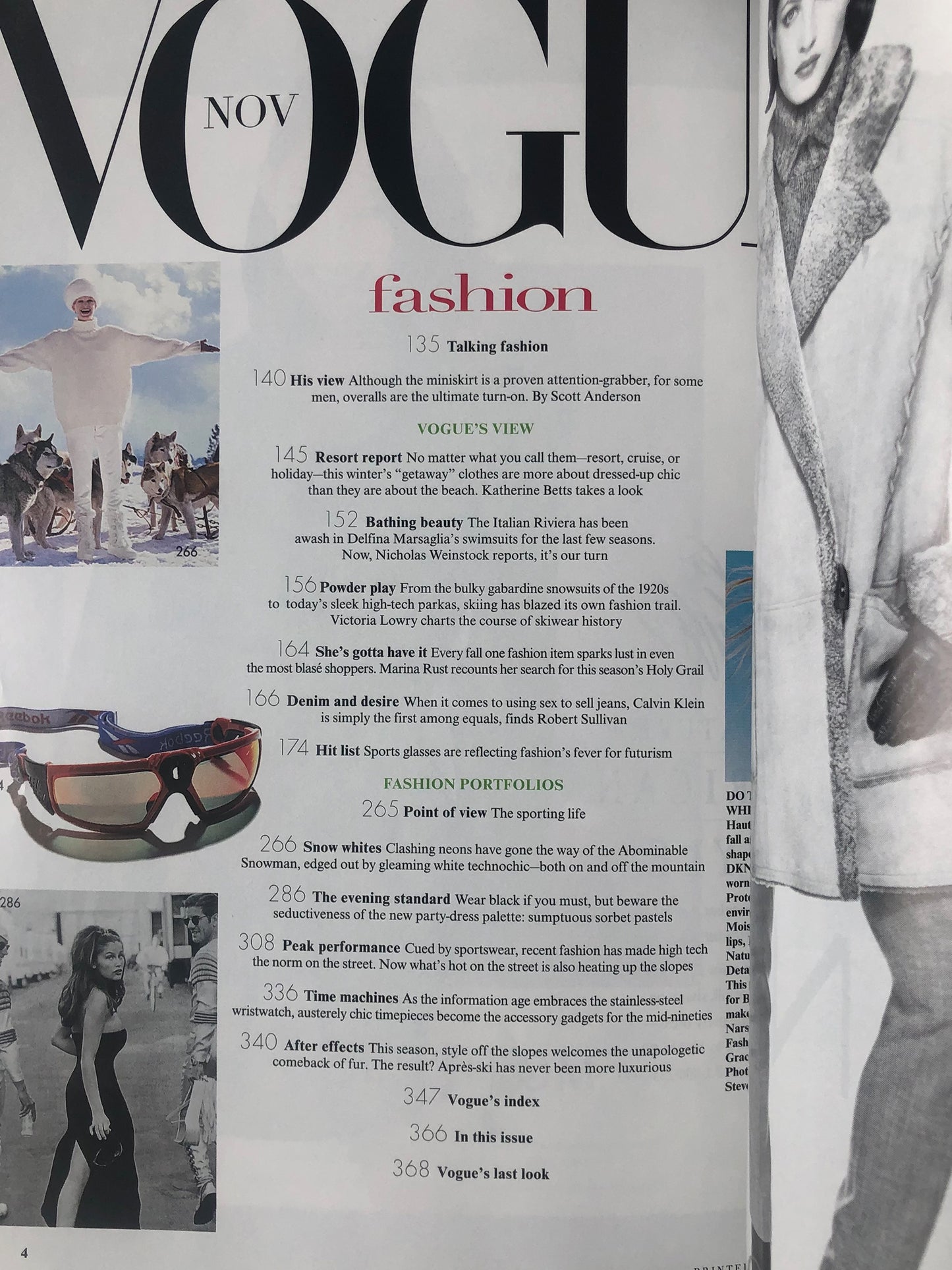 VOGUE US November 1995