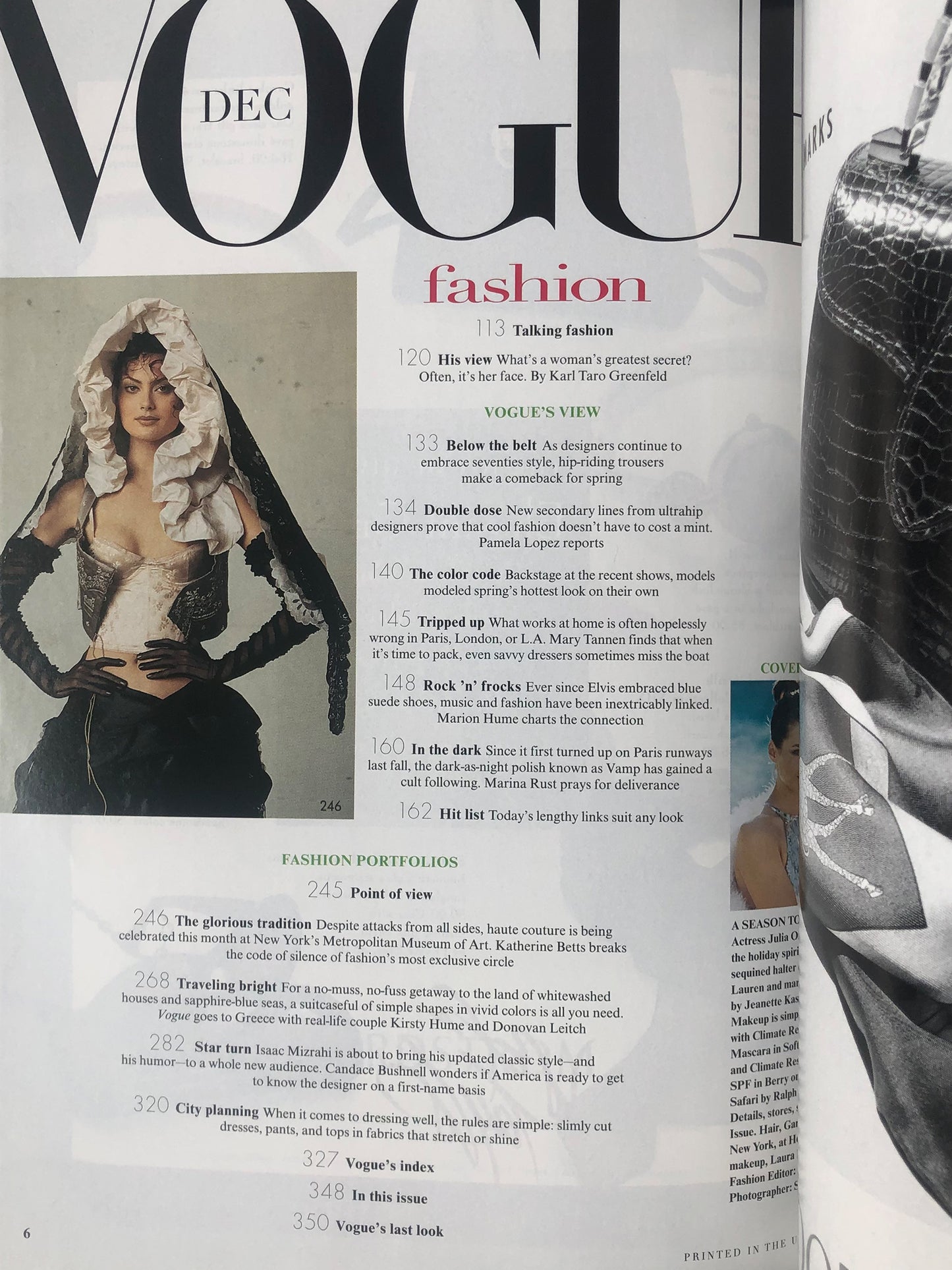 VOGUE US December 1995