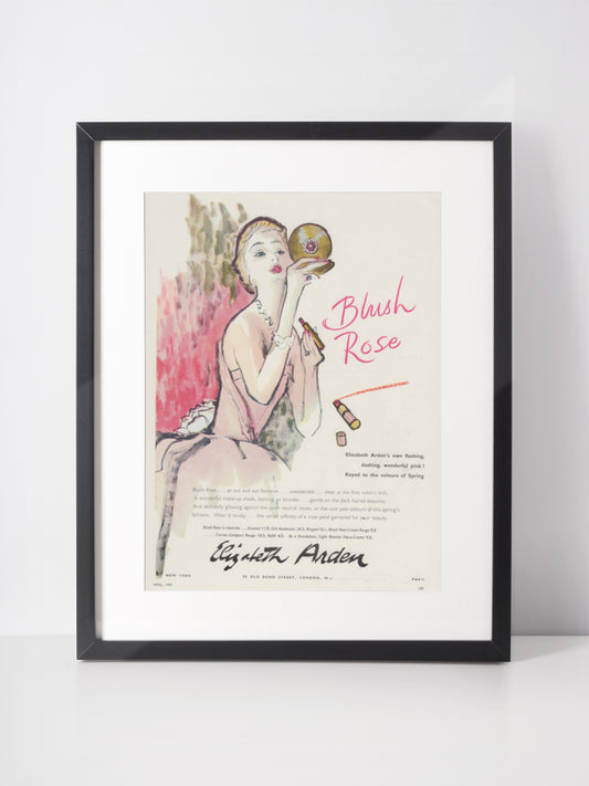 ELIZABETH ARDEN 1950 Vintage Print Advertisement Beauty Cosmetics