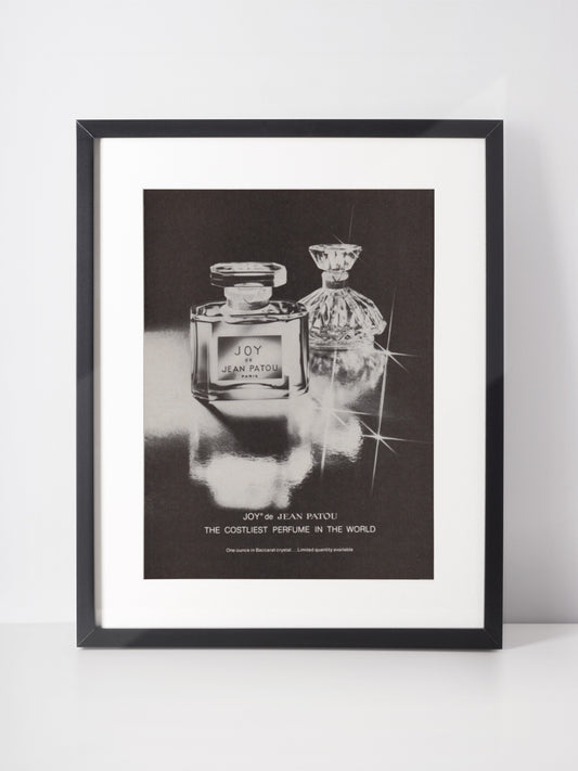 JEAN PATOU 1981 Joy Perfume Vintage Advertisement Scent Fragrance