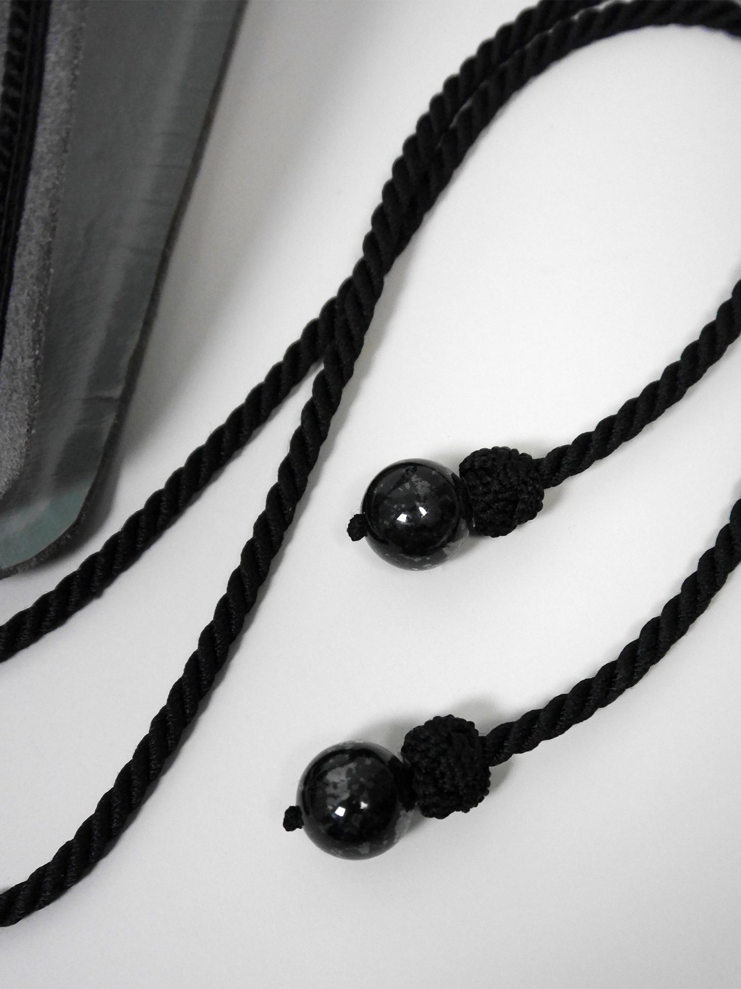 YVES SAINT LAURENT 1970s Vintage Grey Suede Belt Russian Collection Era Size XS-S