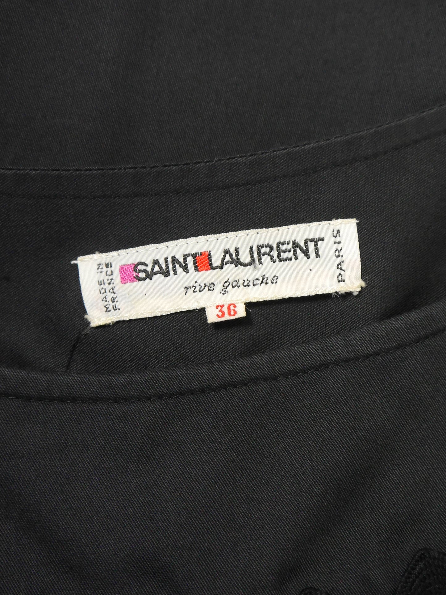 YVES SAINT LAURENT Spring 1977 Spanish Collection Vintage Peasant Blouse Size XS