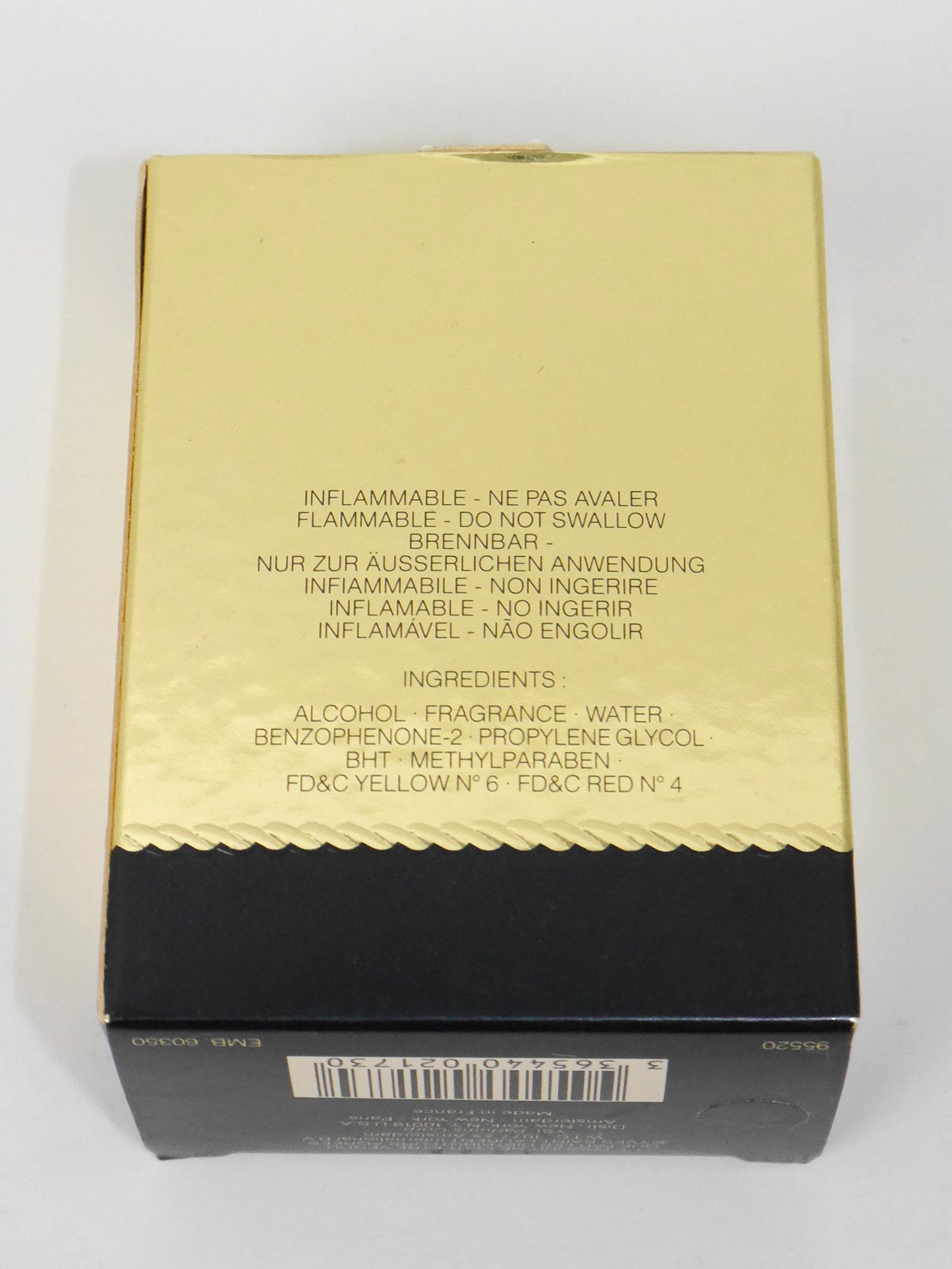 YVES SAINT LAURENT Champagne (1993) 20 ml Eau de Toilette EdT Refillable Natural Spray Vaporisateur 1990s Vintage Perfume Parfum