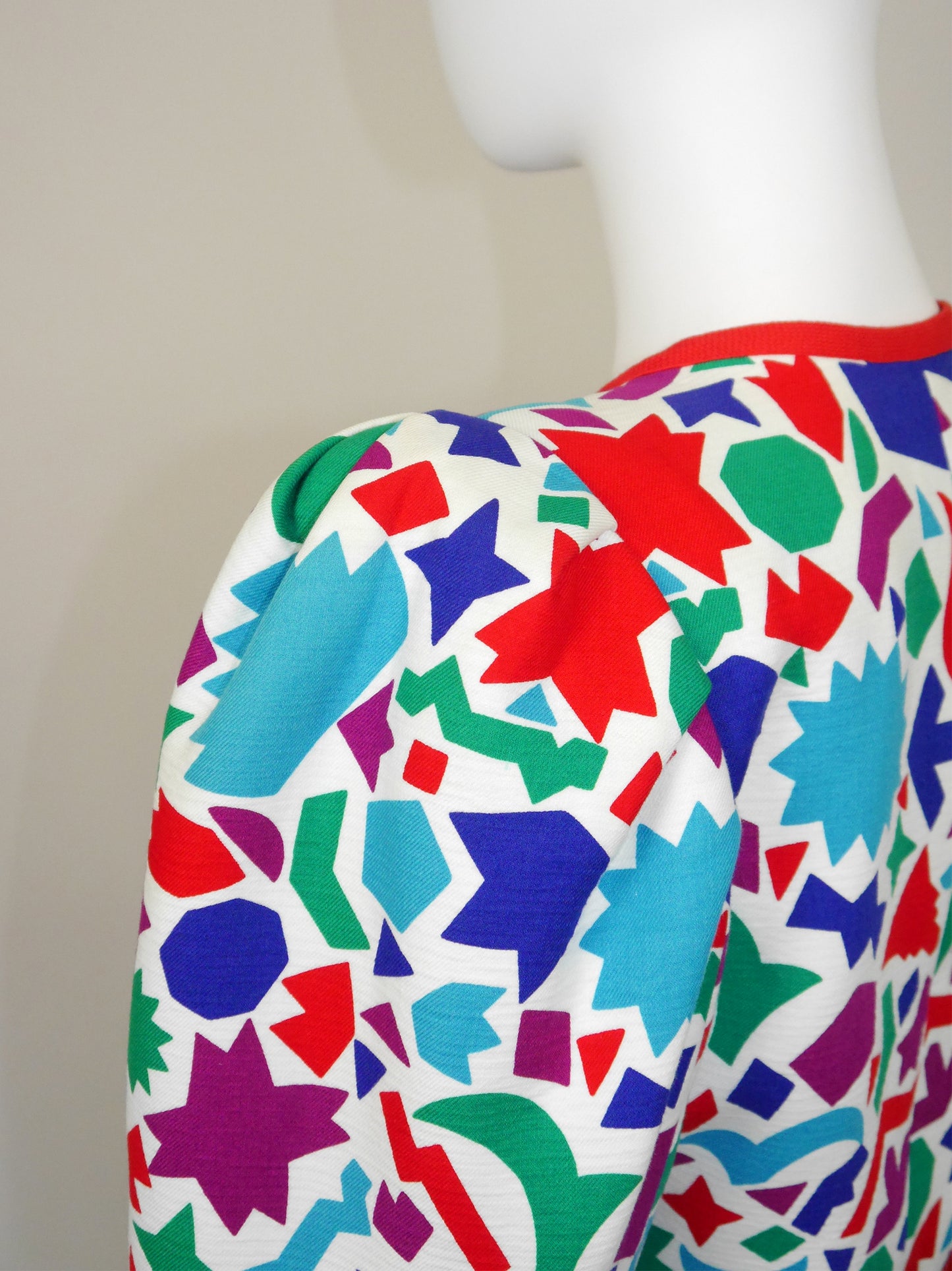 YVES SAINT LAURENT Spring 1983 Vintage Matisse Cropped Bolero Jacket Size XS-S