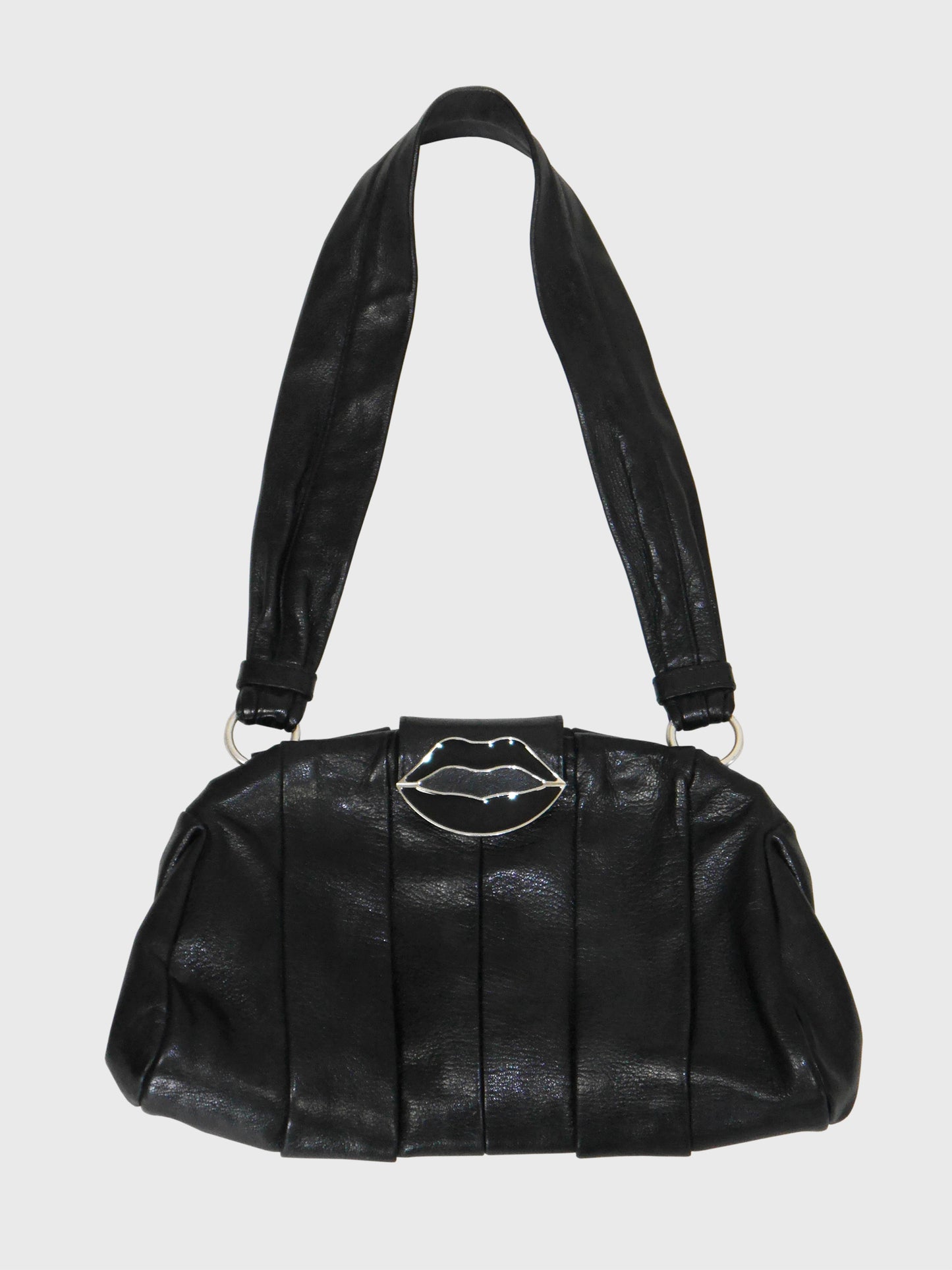 YVES SAINT LAURENT by Tom Ford Spring 2003 Vintage Dalí Lips Shoulder Bag Clutch