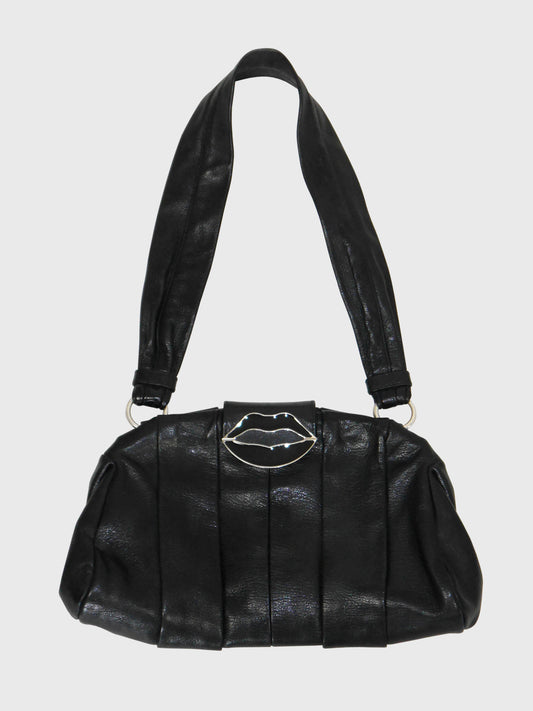 YVES SAINT LAURENT by Tom Ford Spring 2003 Vintage Dalí Lips Shoulder Bag Clutch