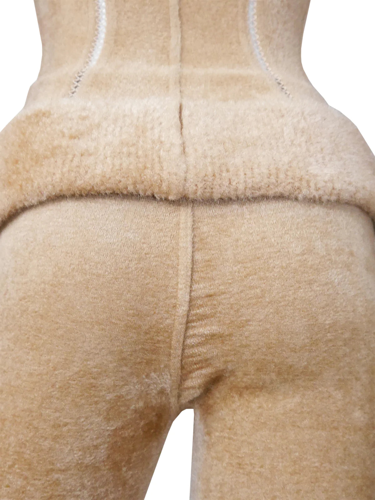 Copy of AZZEDINE ALAIA Fall 1991 Vintage Camel Bodycon Top & Leggings Ensemble Size S // Sold