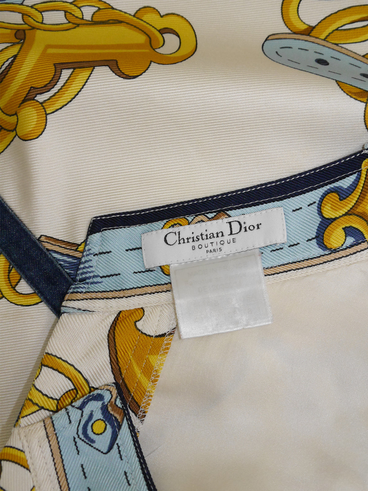 CHRISTIAN DIOR by John Galliano Spring 2000 Vintage Silk Jacket & Skirt Suit