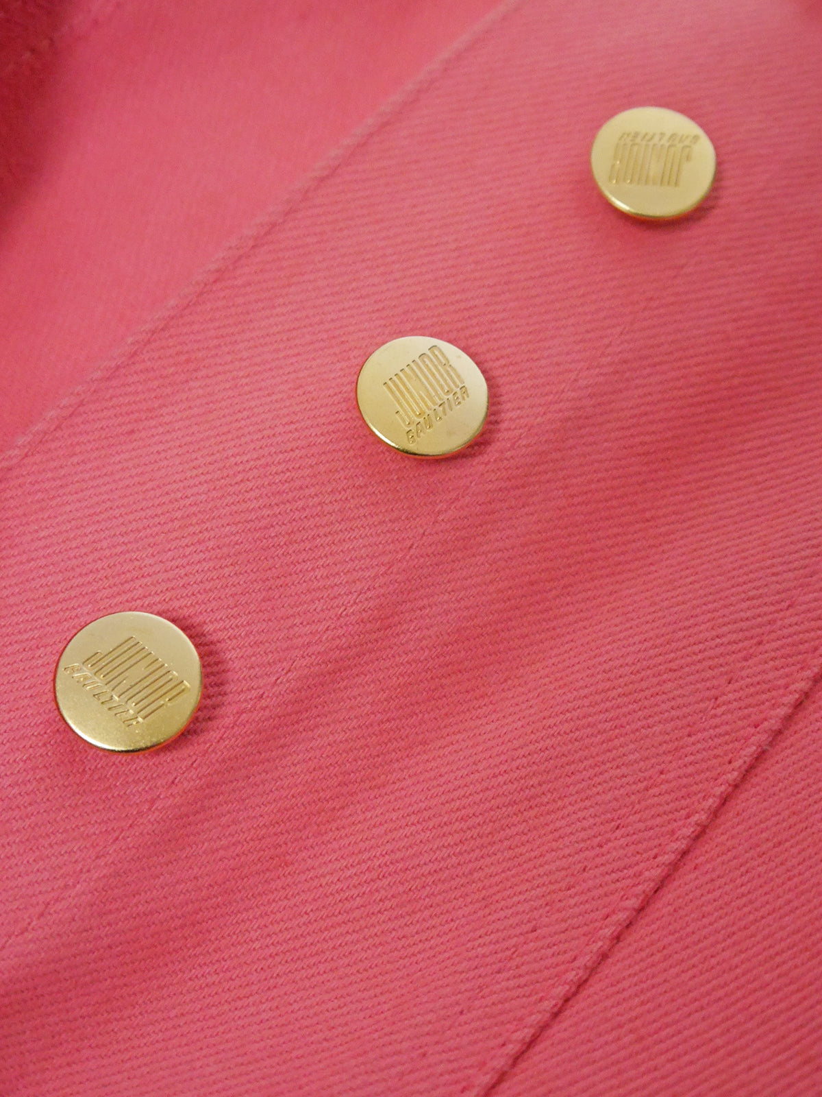 JEAN PAUL GAULTIER Vintage Lace-Up Denim Skirt