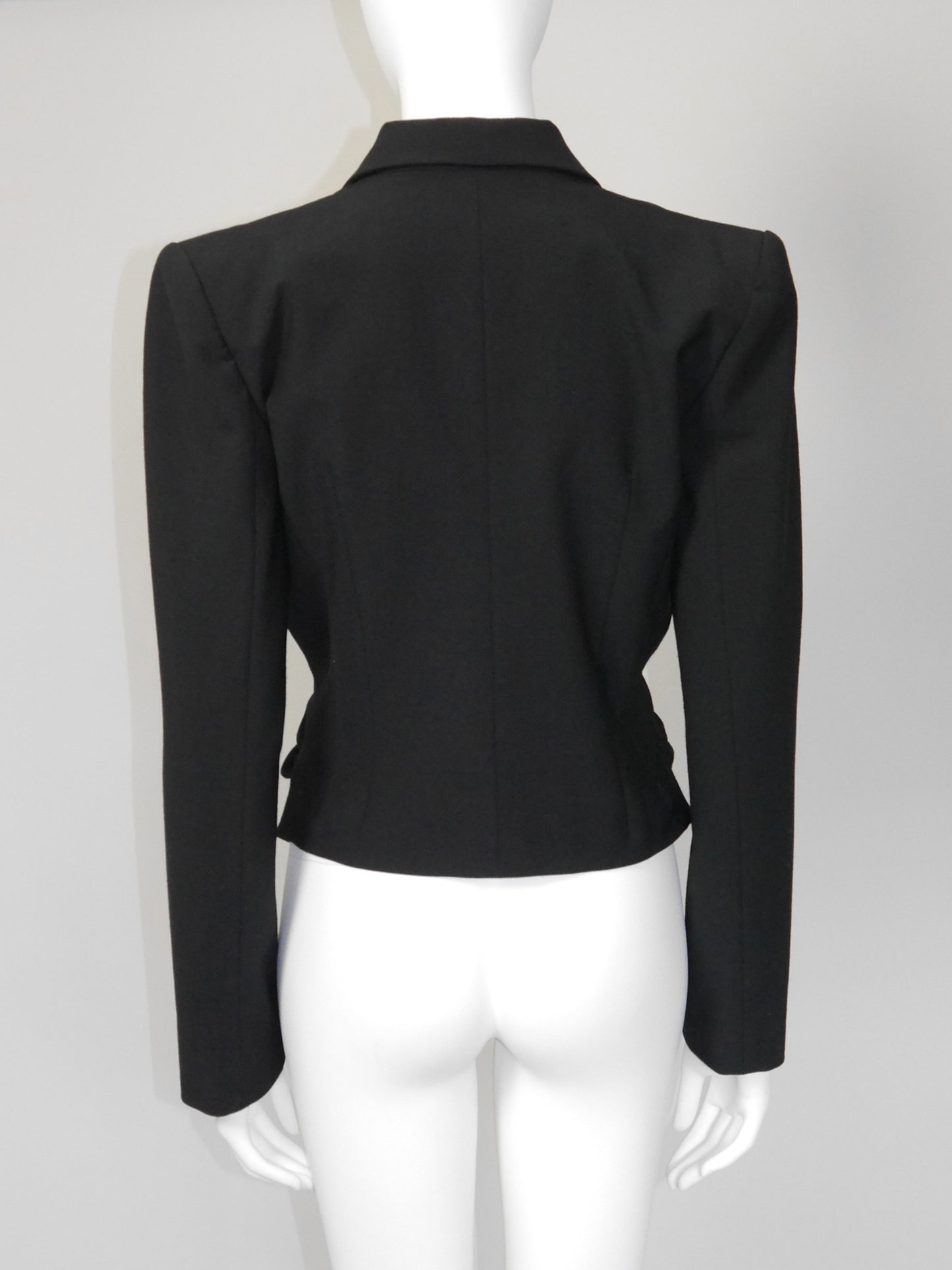 JOHN GALLIANO Fall 1997 Vintage Jacket w/ Circular Smocked Detail Size S-M