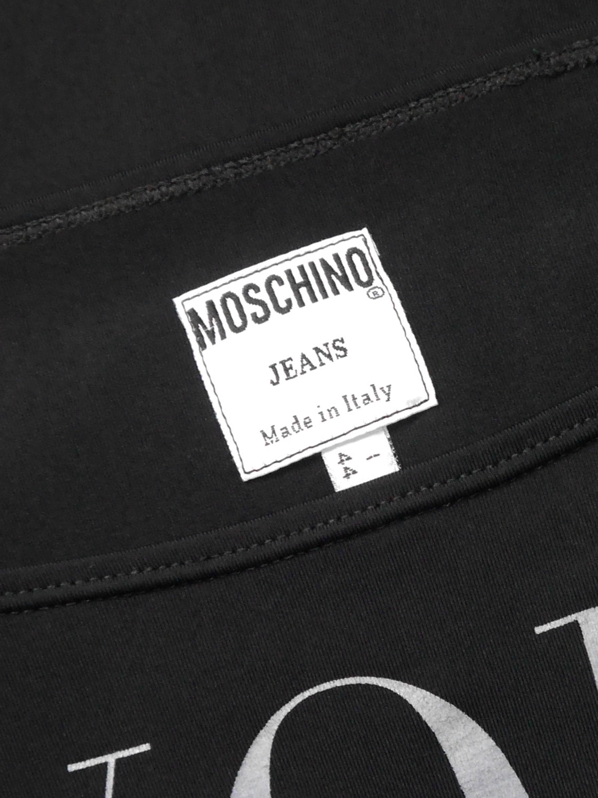 MOSCHINO "You Can Dress Me Up But You Can't Take Me Out" Vintage Maxi Dress