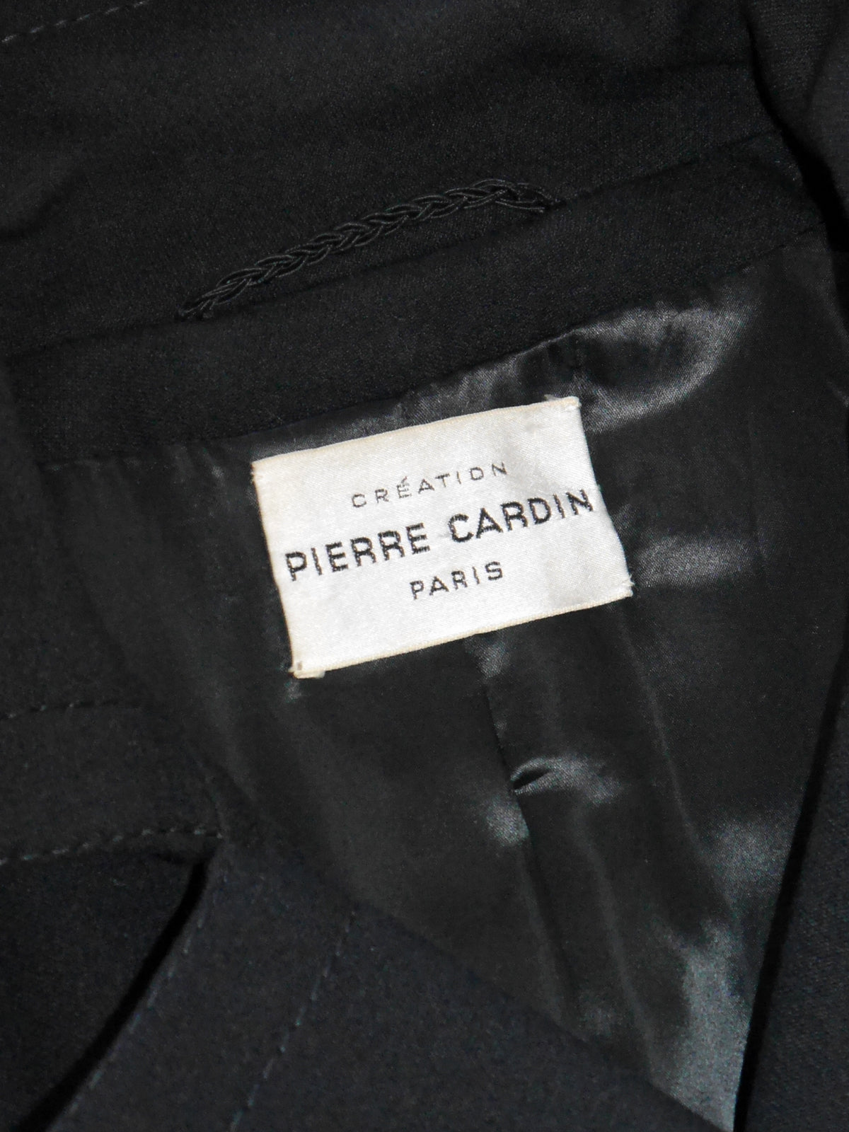 PIERRE CARDIN 1960s Vintage Wool & Suede Space Age Coat Size XS-S