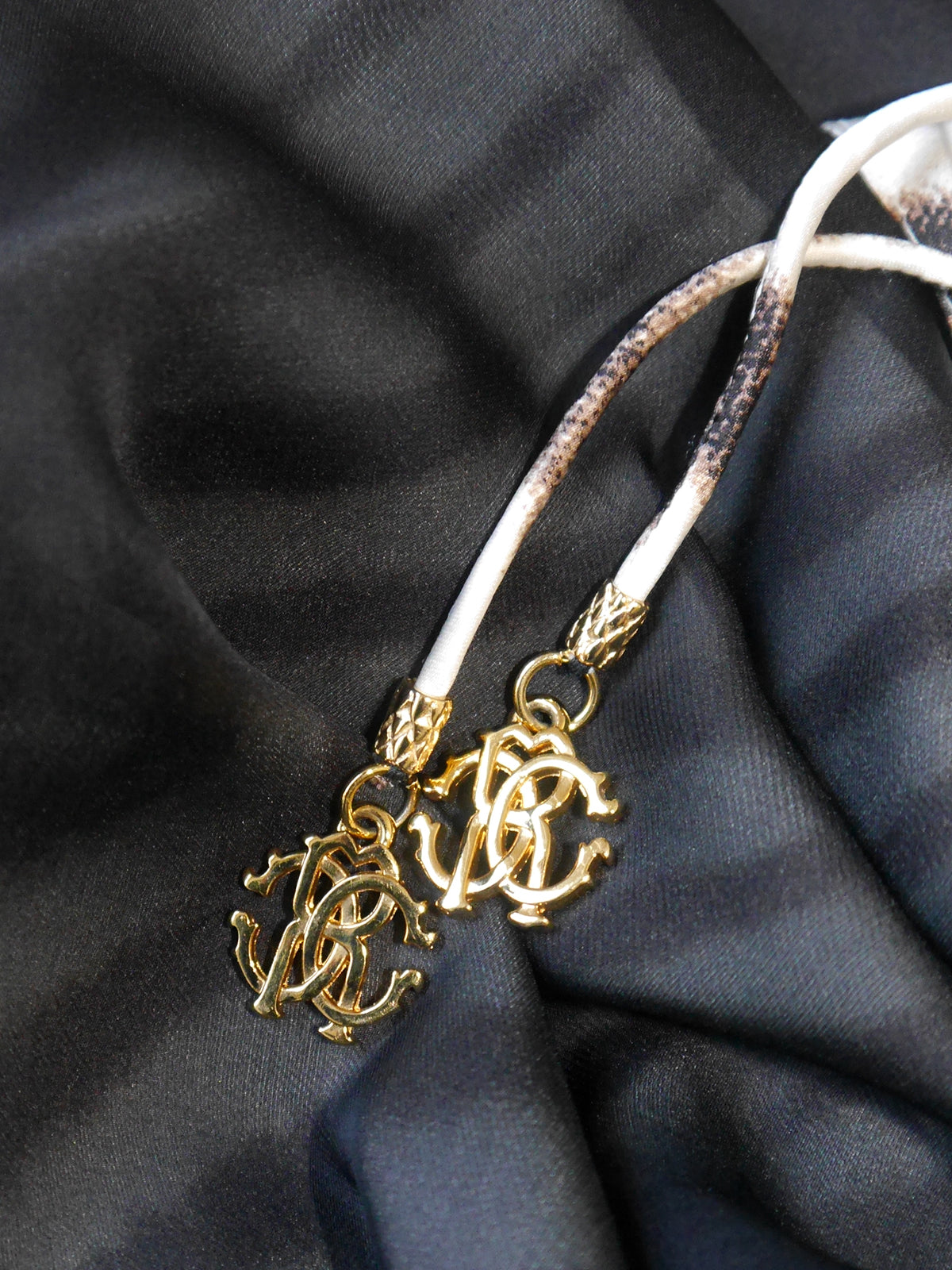 ROBERTO CAVALLI 2000s Vintage Backless Animal Print Silk Lace Evening Gown