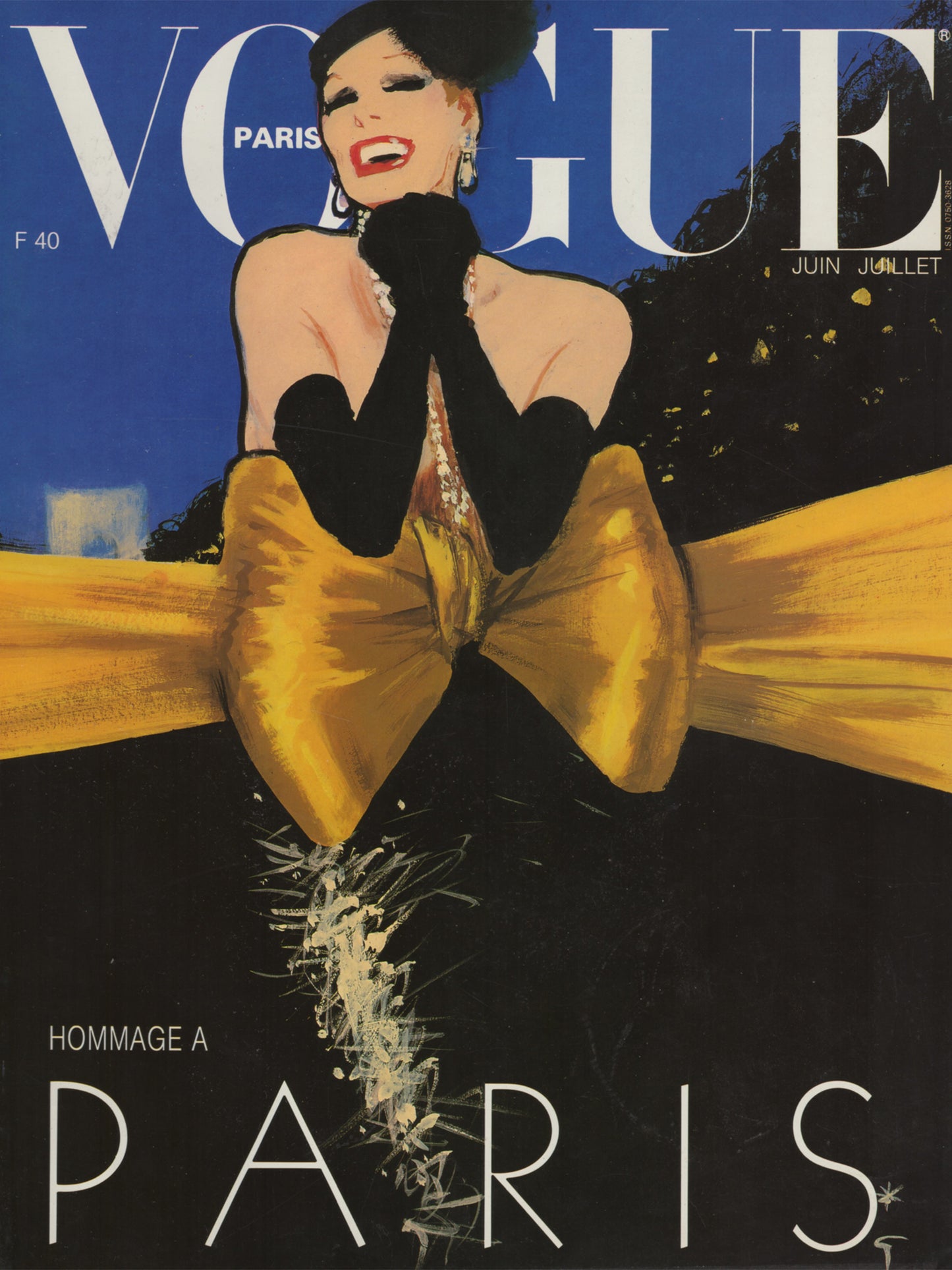 VOGUE PARIS June/July 1985