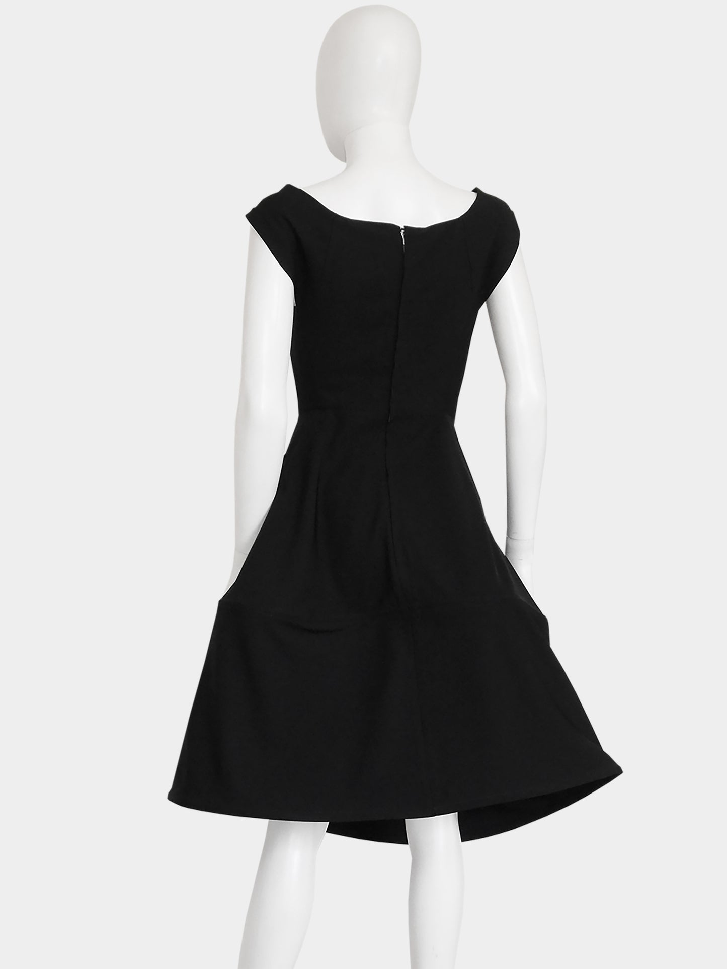 YOHJI YAMAMOTO Fall 1990 Asymmetrical Hoop Dress Size XS-S