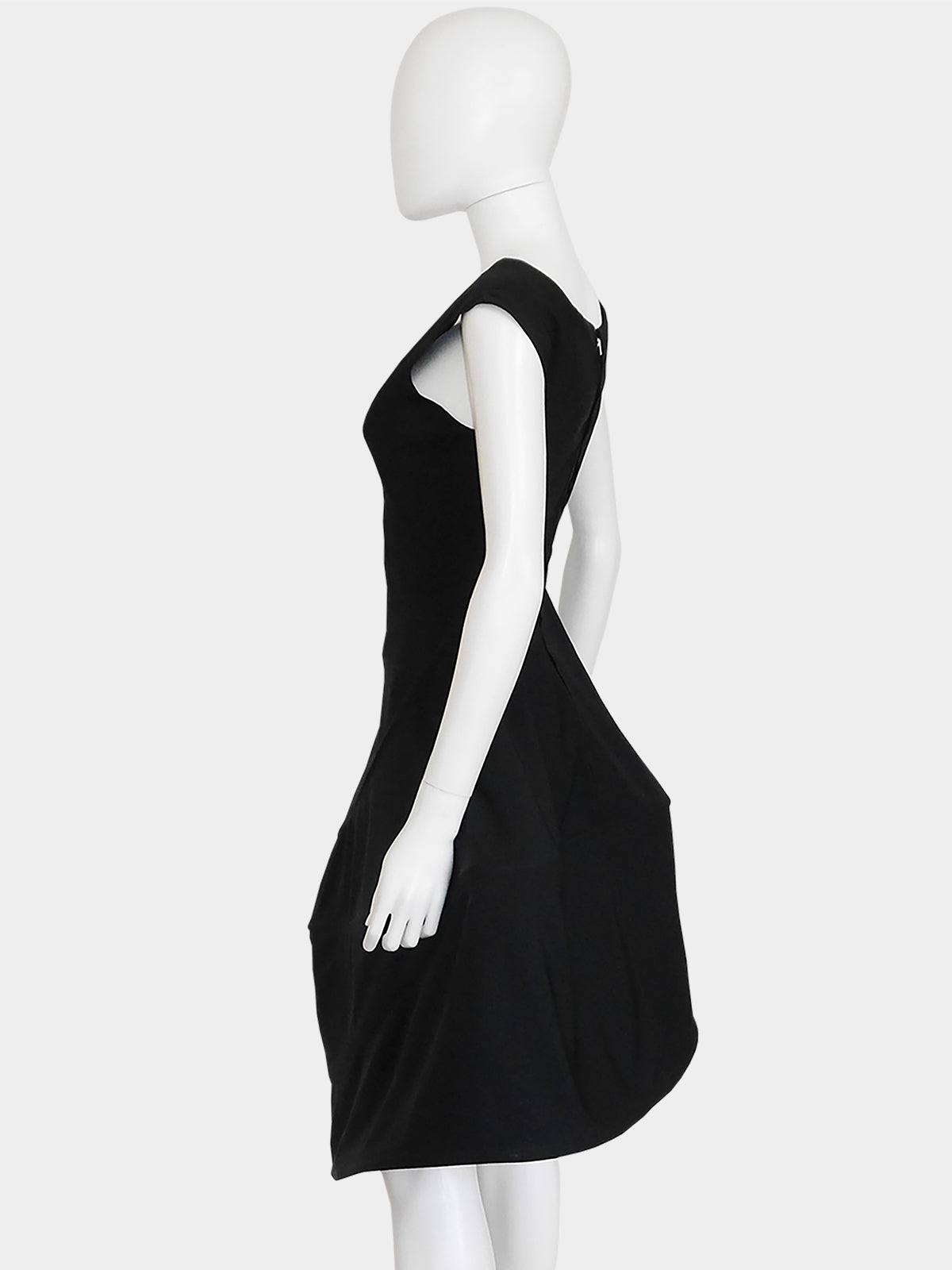 YOHJI YAMAMOTO Fall 1990 Asymmetrical Hoop Dress Size XS-S