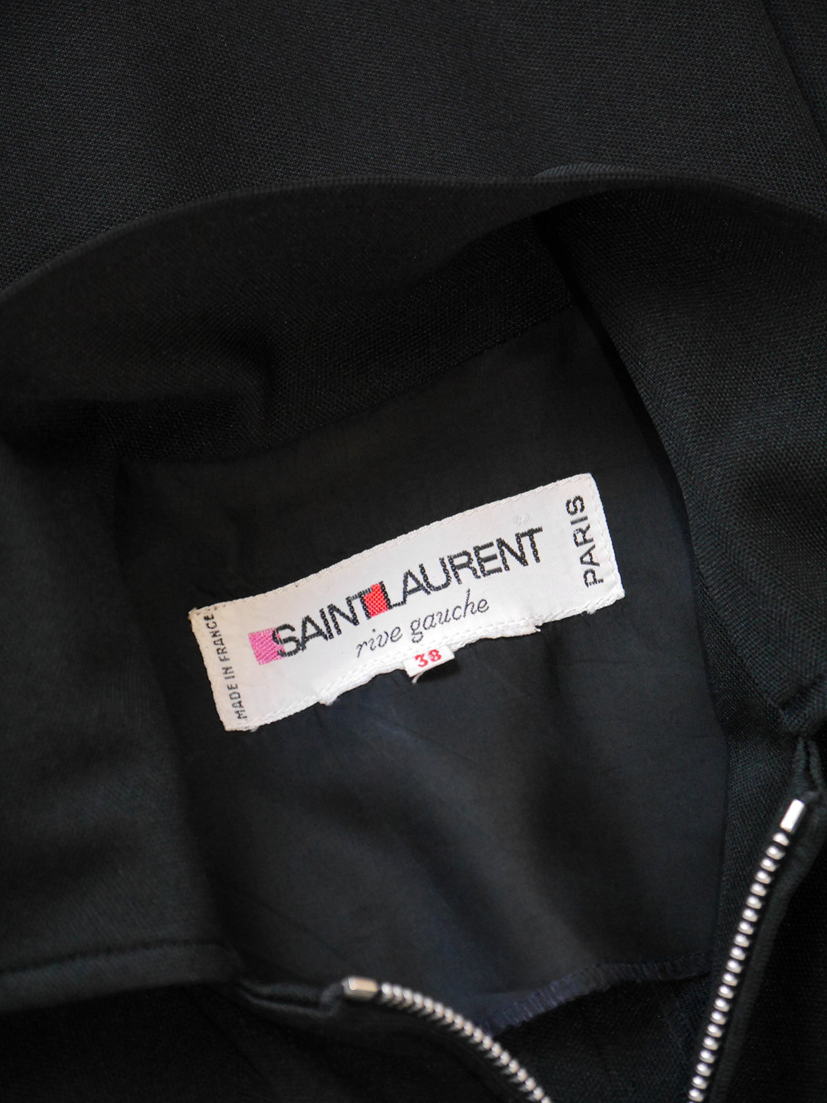 YVES SAINT LAURENT Fall 1975 Vintage Documented Overall Jumpsuit w/ Tassel Belt