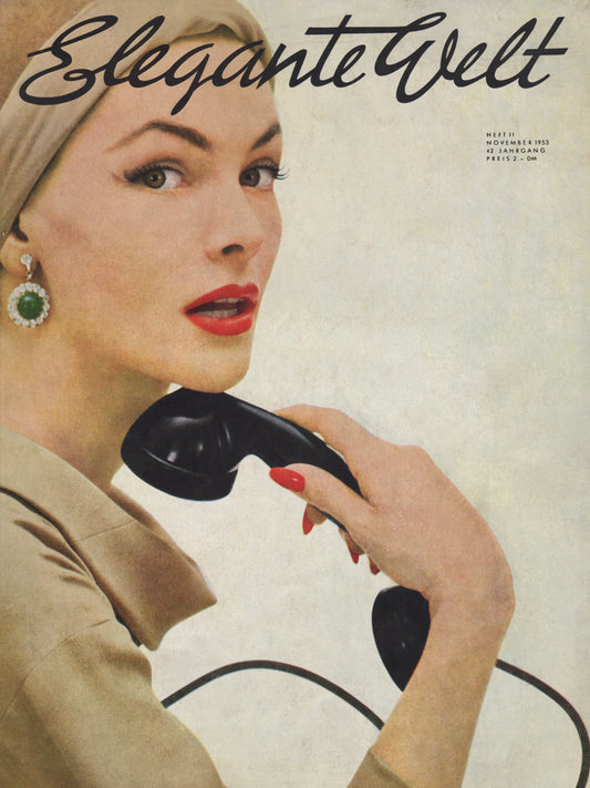 ELEGANTE WELT November 1953